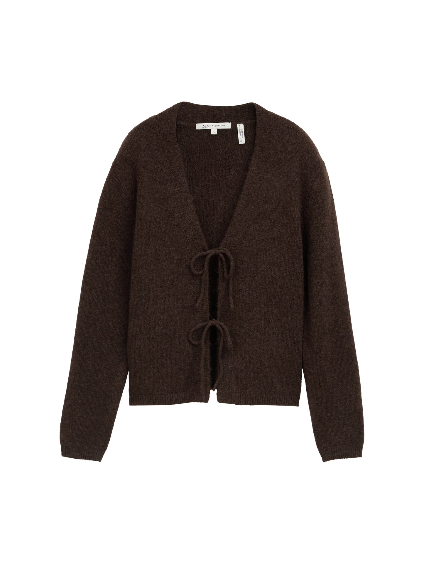 Cardigan mit Schleifen-Details