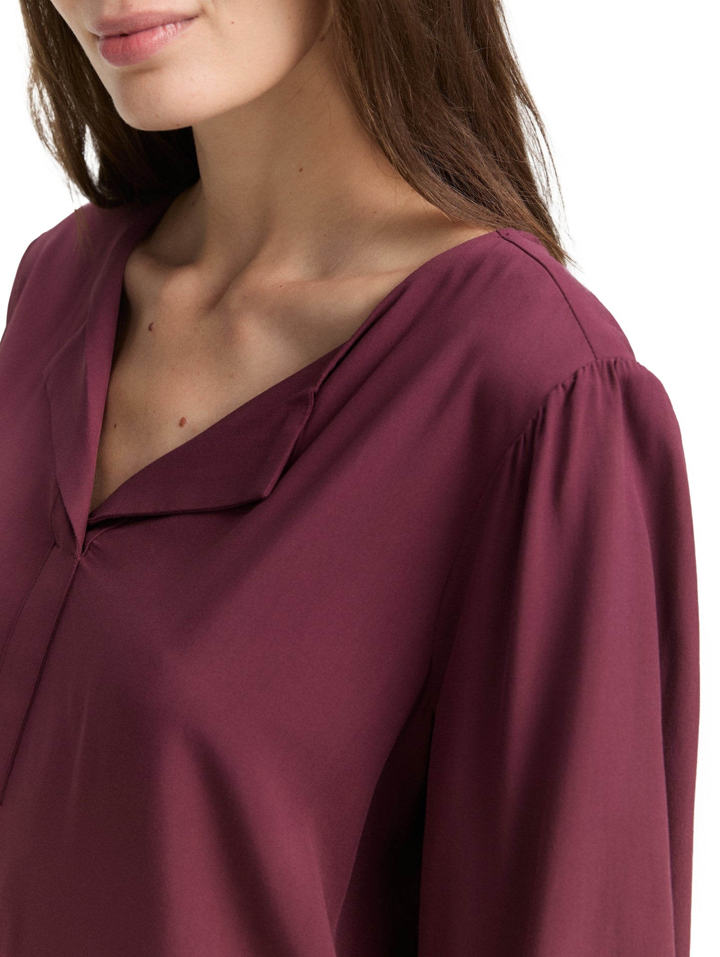 Bluse aus Viskose