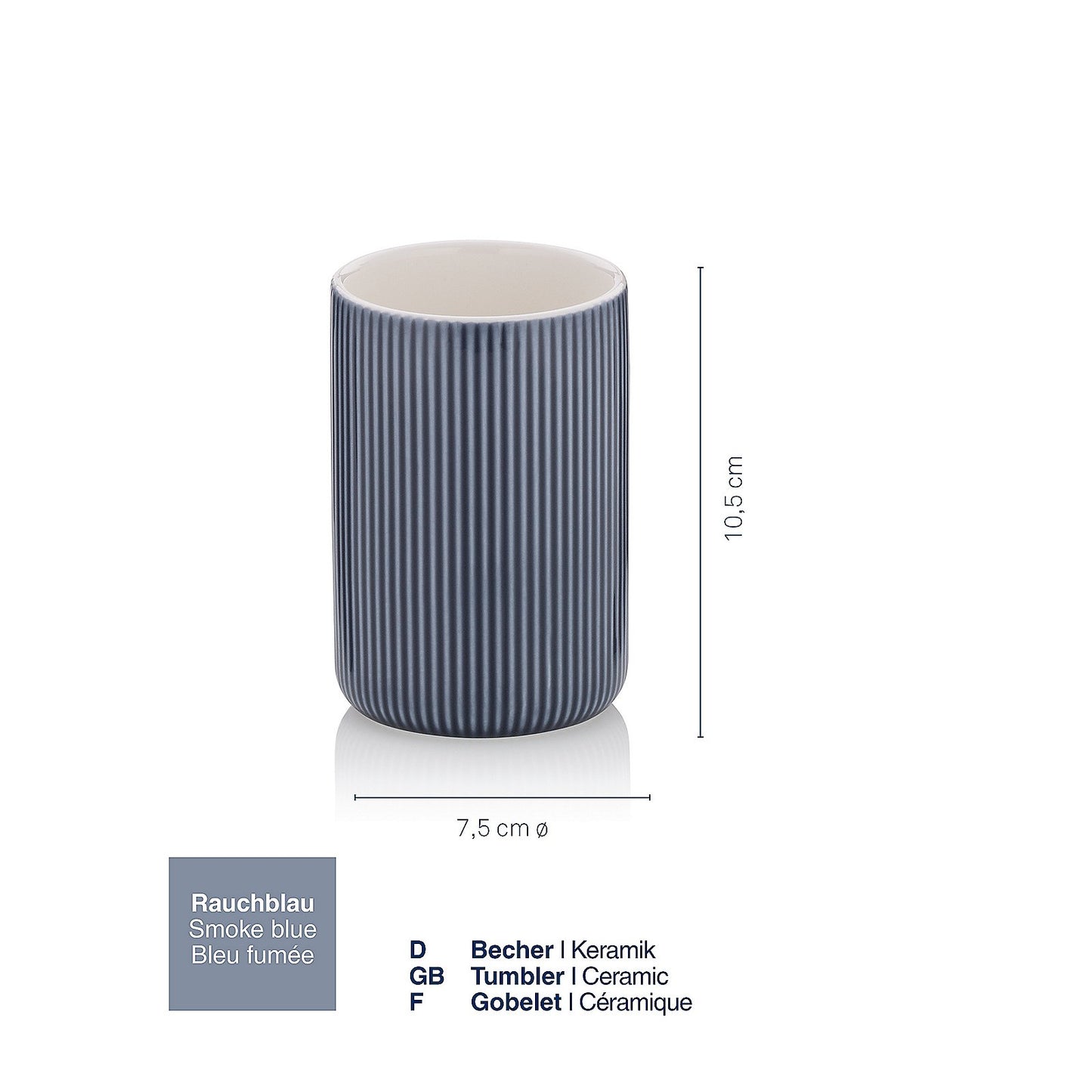 Kela Keck & Lang GmbH Bad Accessoiresrauchblau