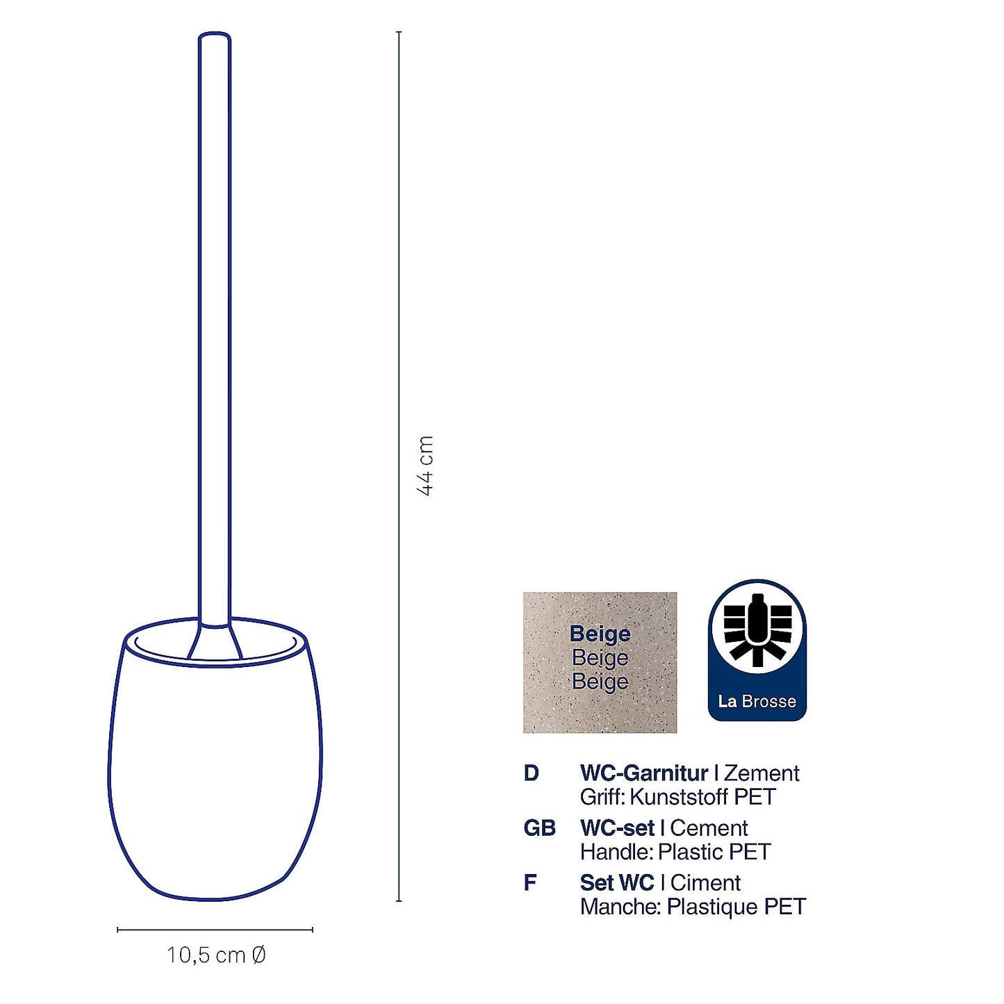 Kela Keck & Lang GmbH Bad Accessoiresbeige