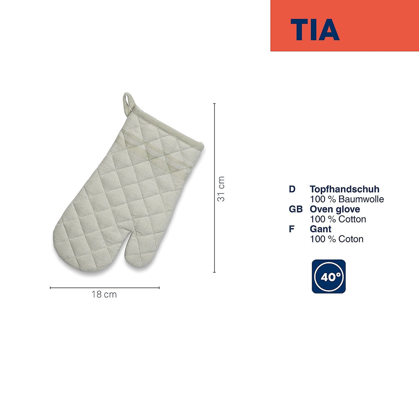 Kela Keck & Lang GmbH Topflappenrauchgrün