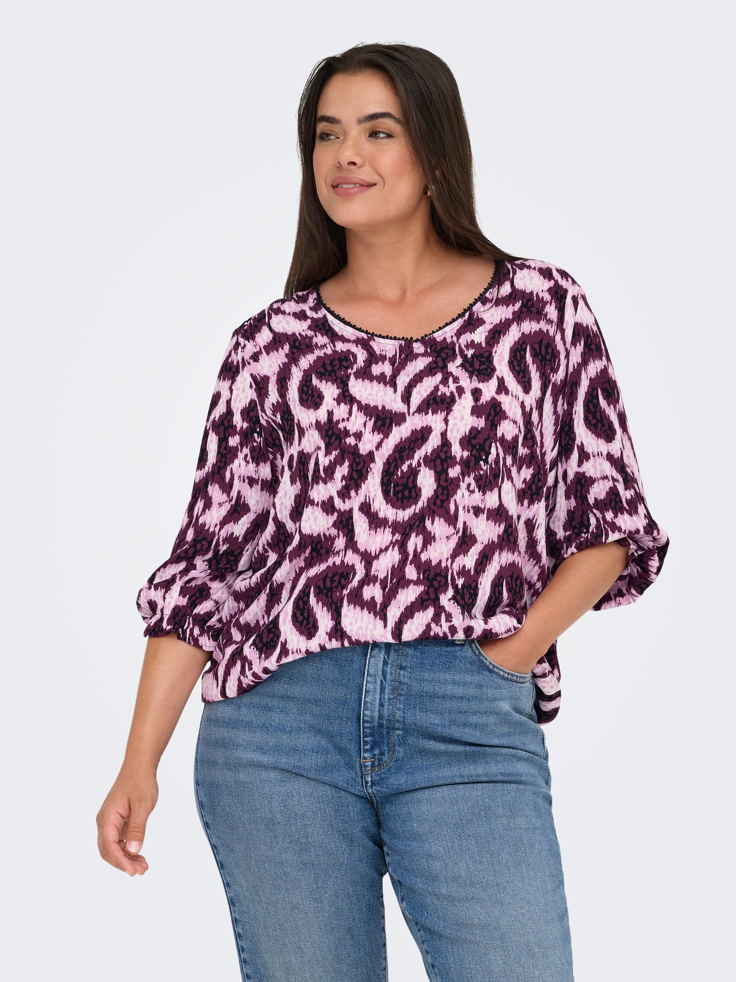 CARTYLA LIFE 3/4 BLOUSE AOP
