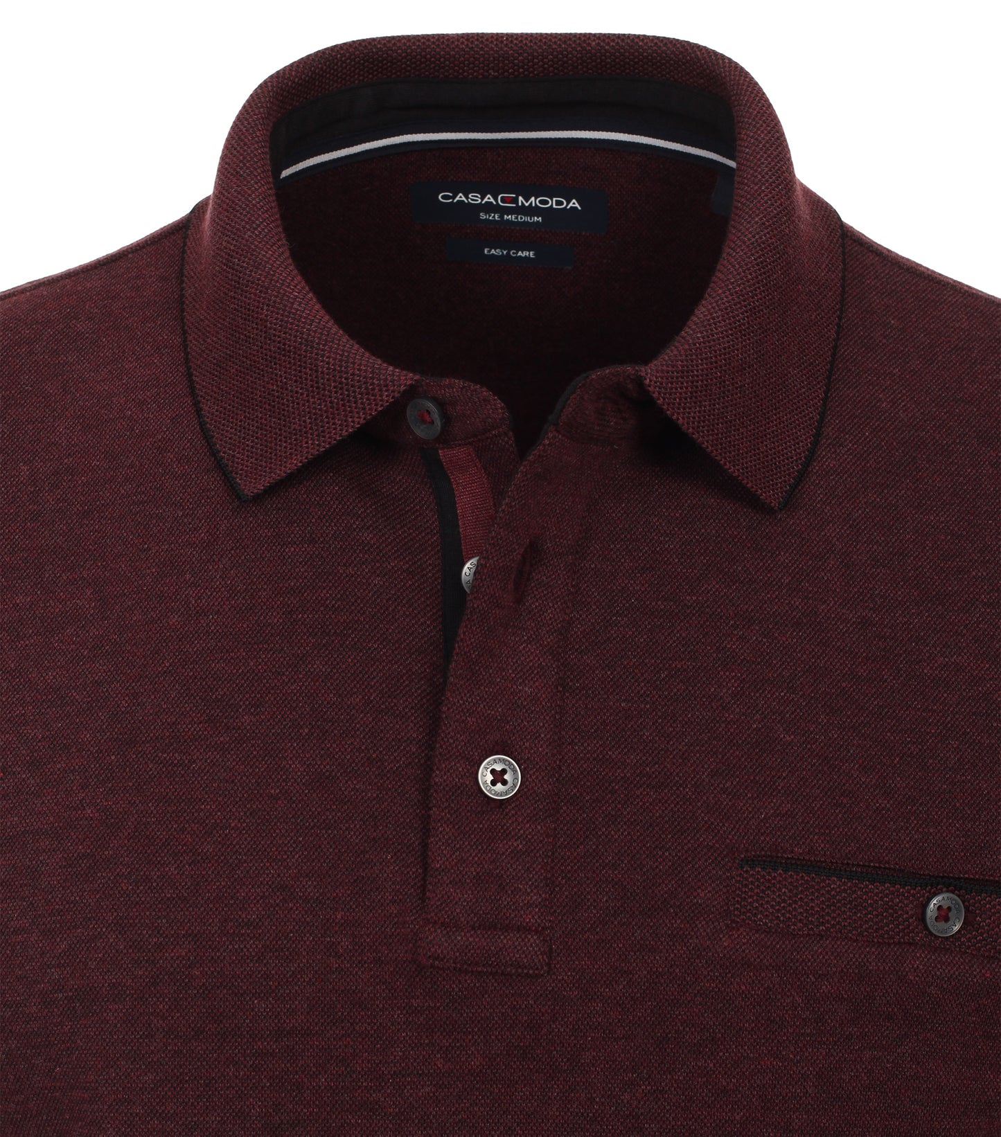 Polo-Shirt Langarm gestreift