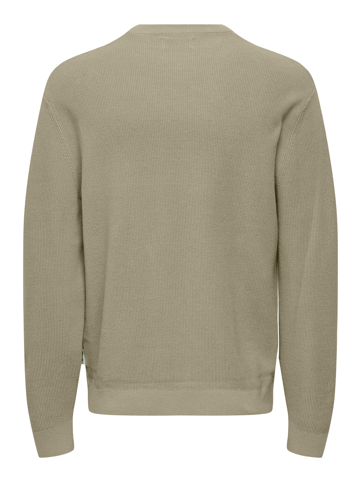 ONSTONY DS 12 LS WAFFLE CREW KNIT NOOS
