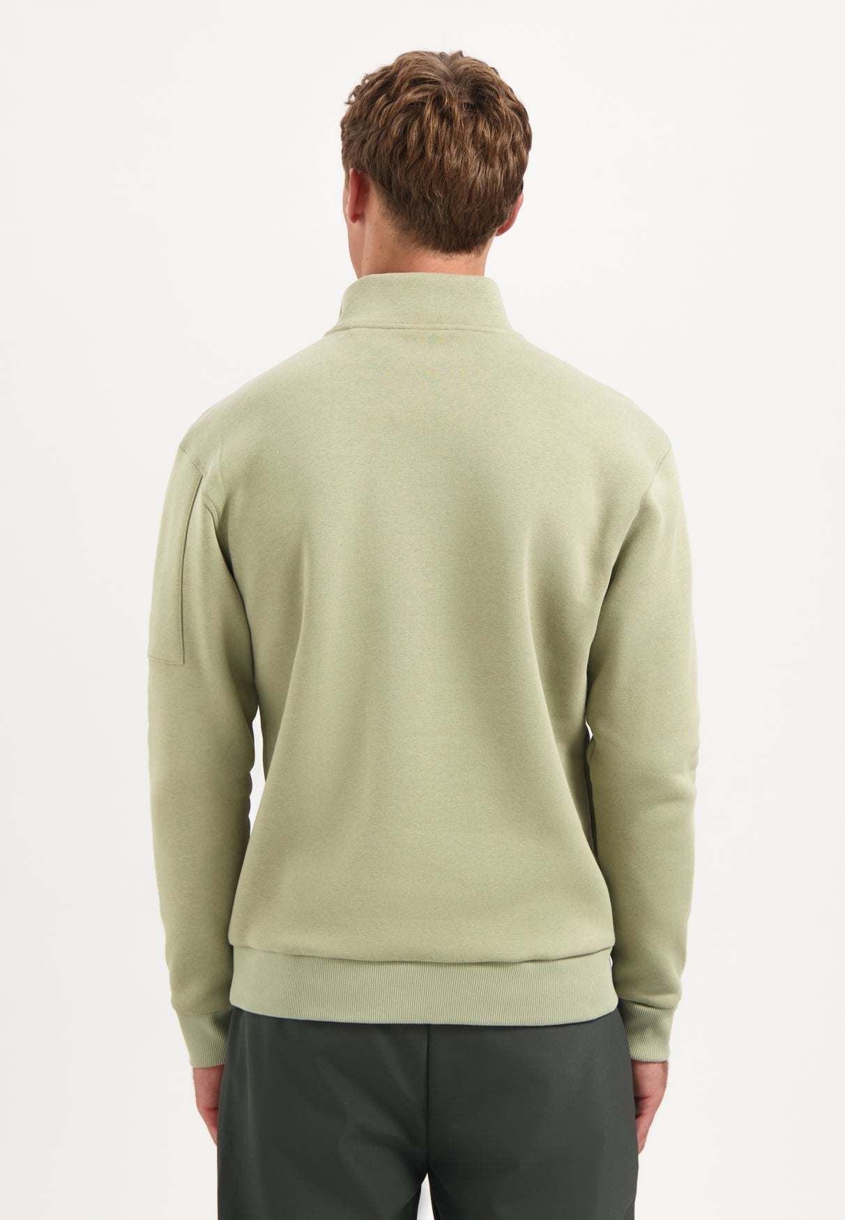 Sweater Half Zip Brushed