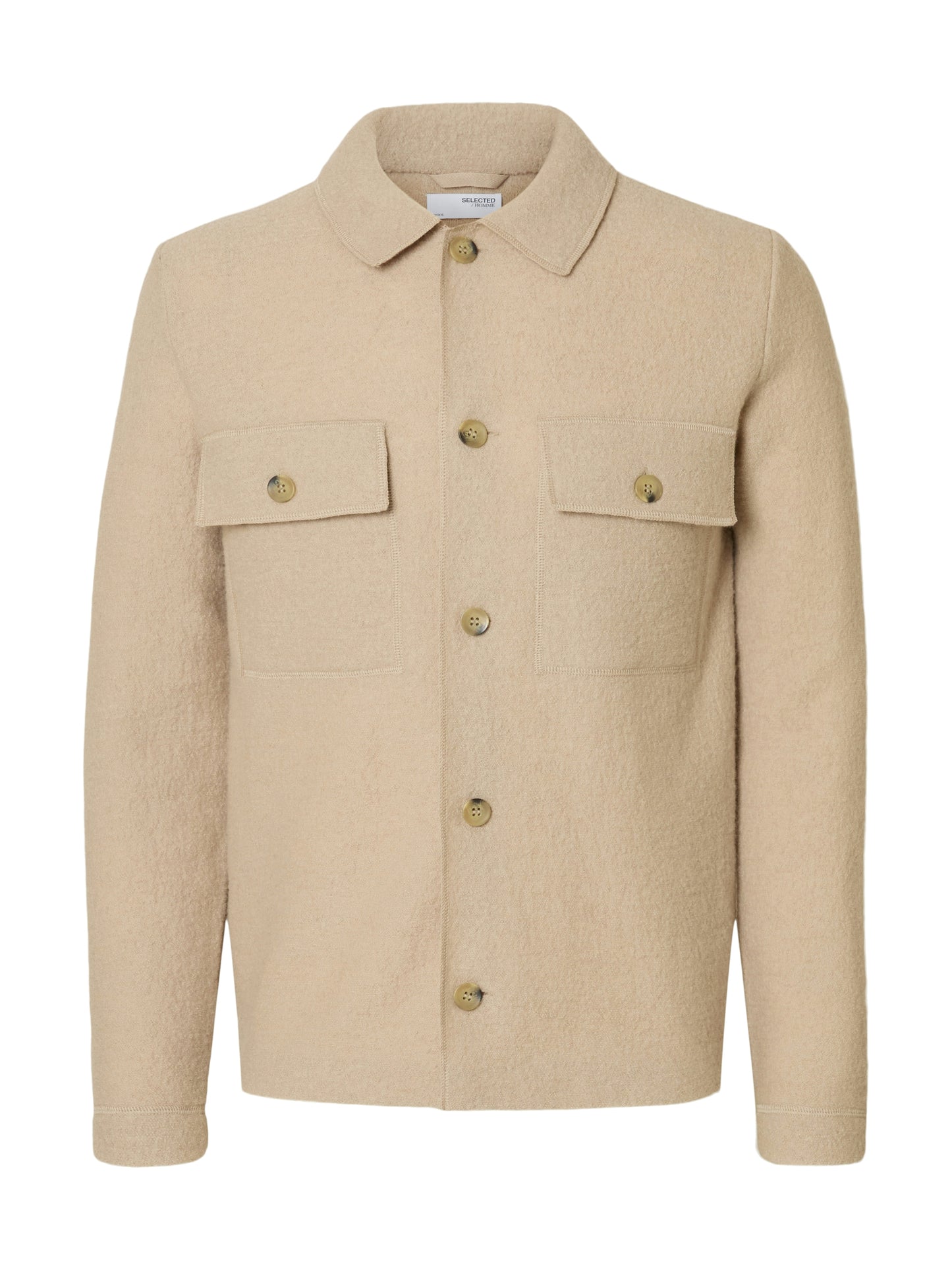 SLHNEALY LS KNIT WORKWEAR CARDIGAN NOOS