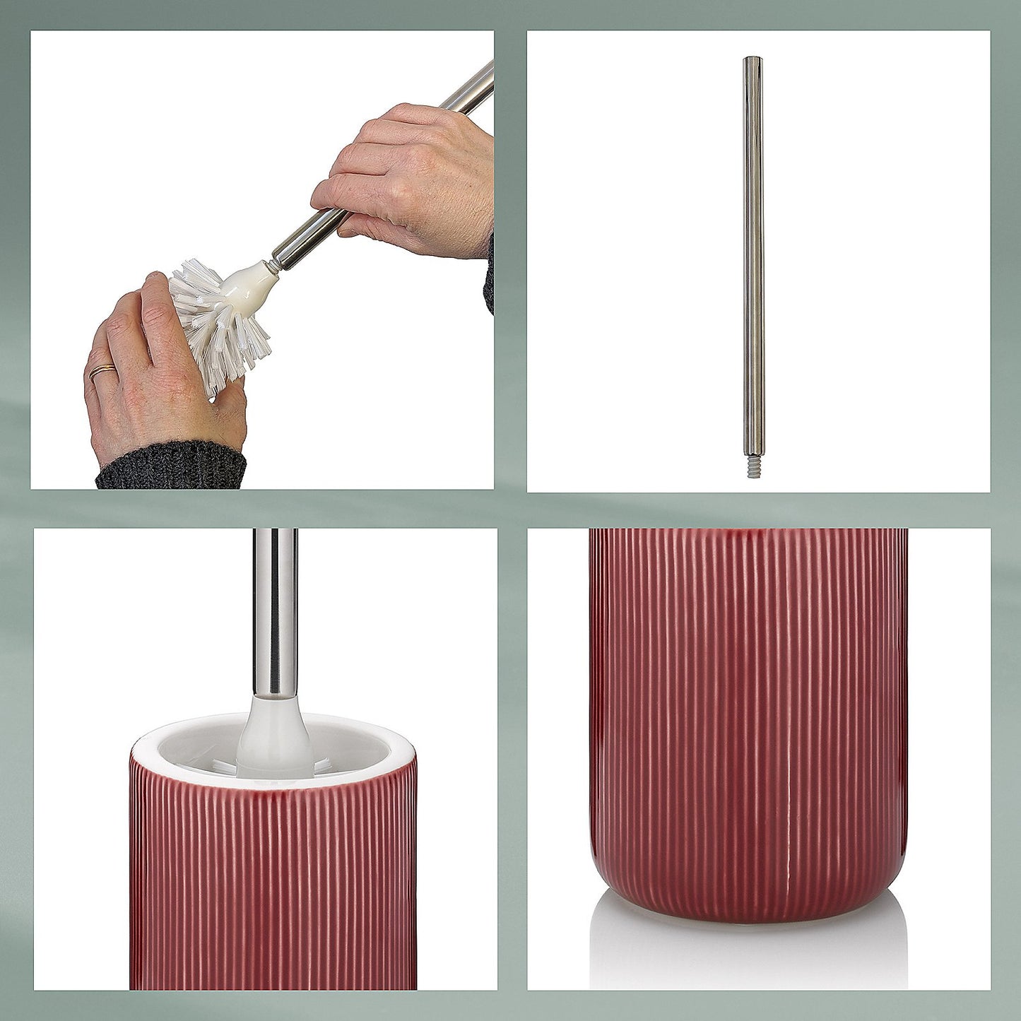 Kela Keck & Lang GmbH Bad Accessoireshimbeerrot