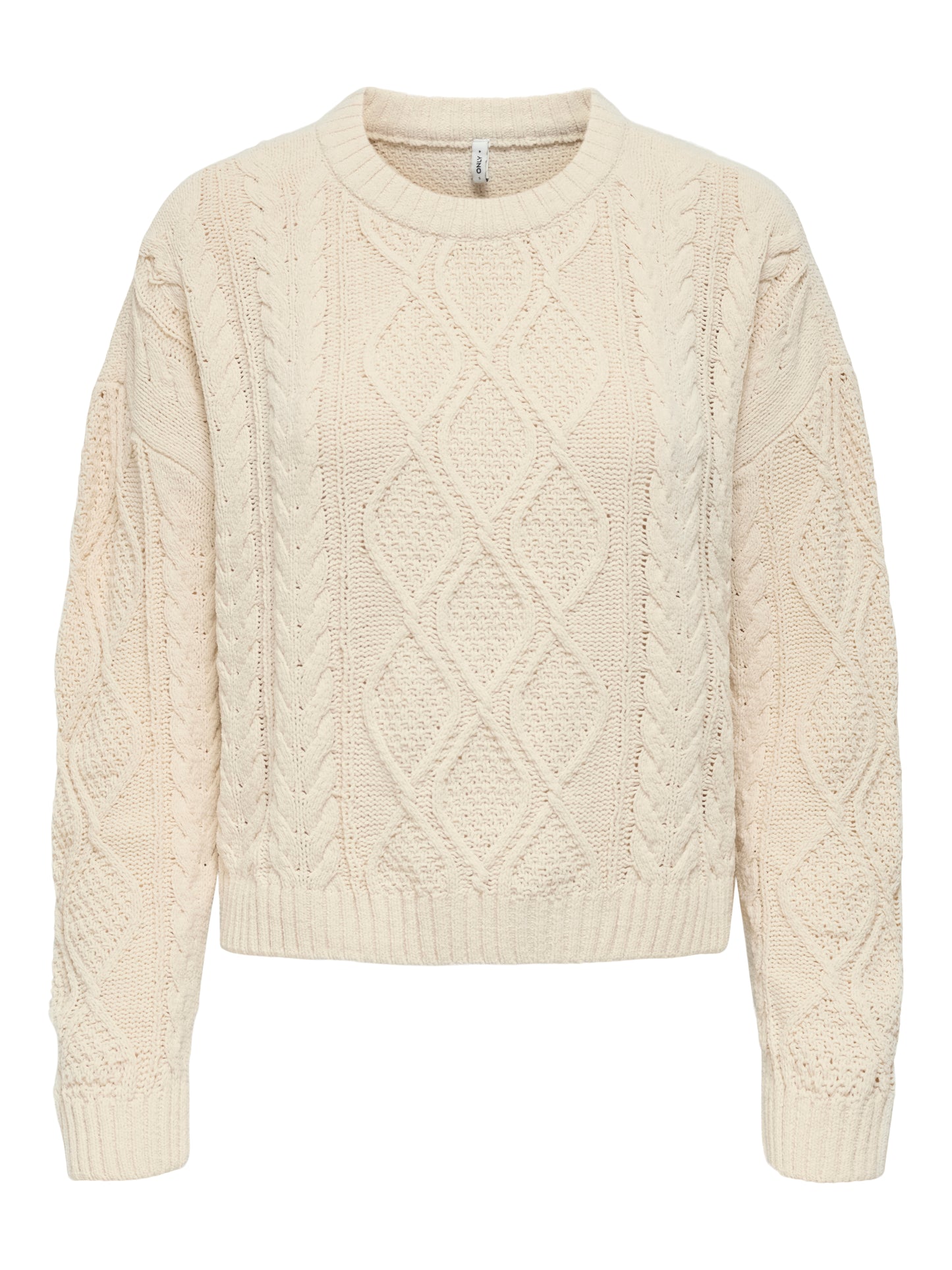 ONLELLY LIFE LS CABLE O-NECK CC KNT