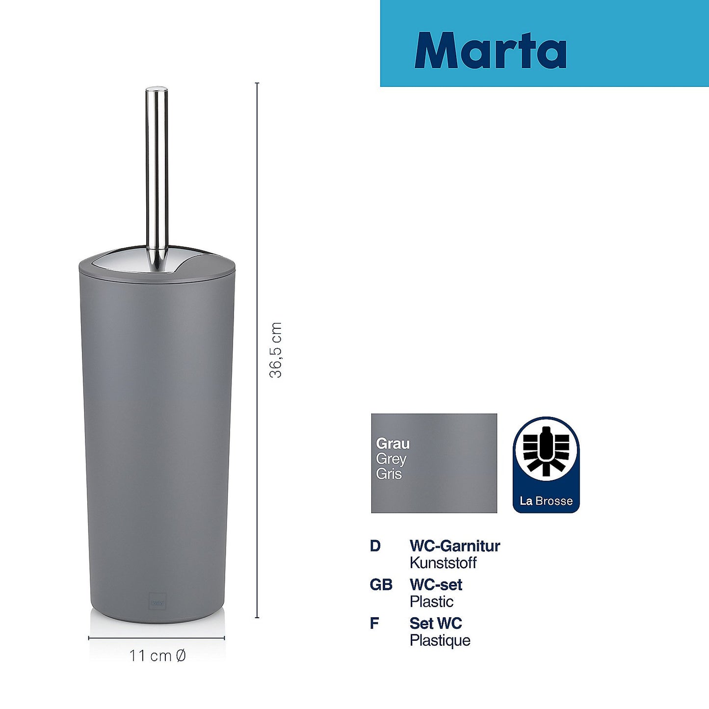 Kela Keck & Lang GmbH Bad Accessoirescreme matt