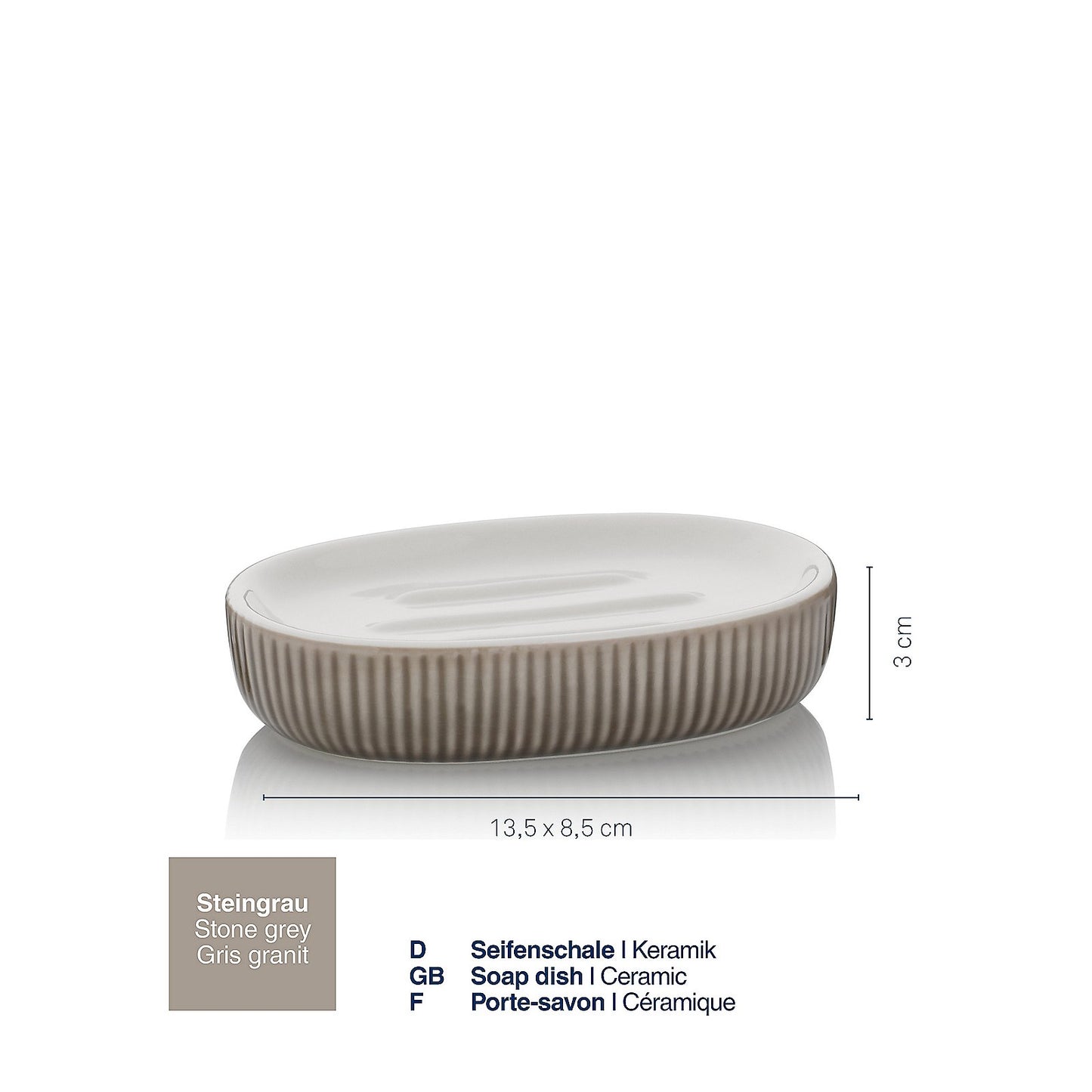 Kela Keck & Lang GmbH Bad Accessoiressteingrau