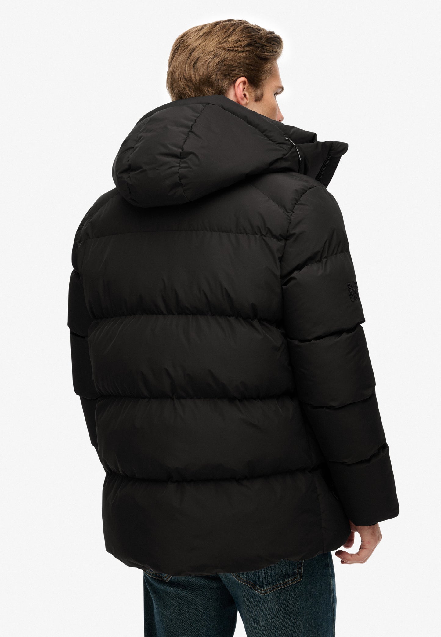 5 Baffle Sports Steppjacke mit Kapuze
