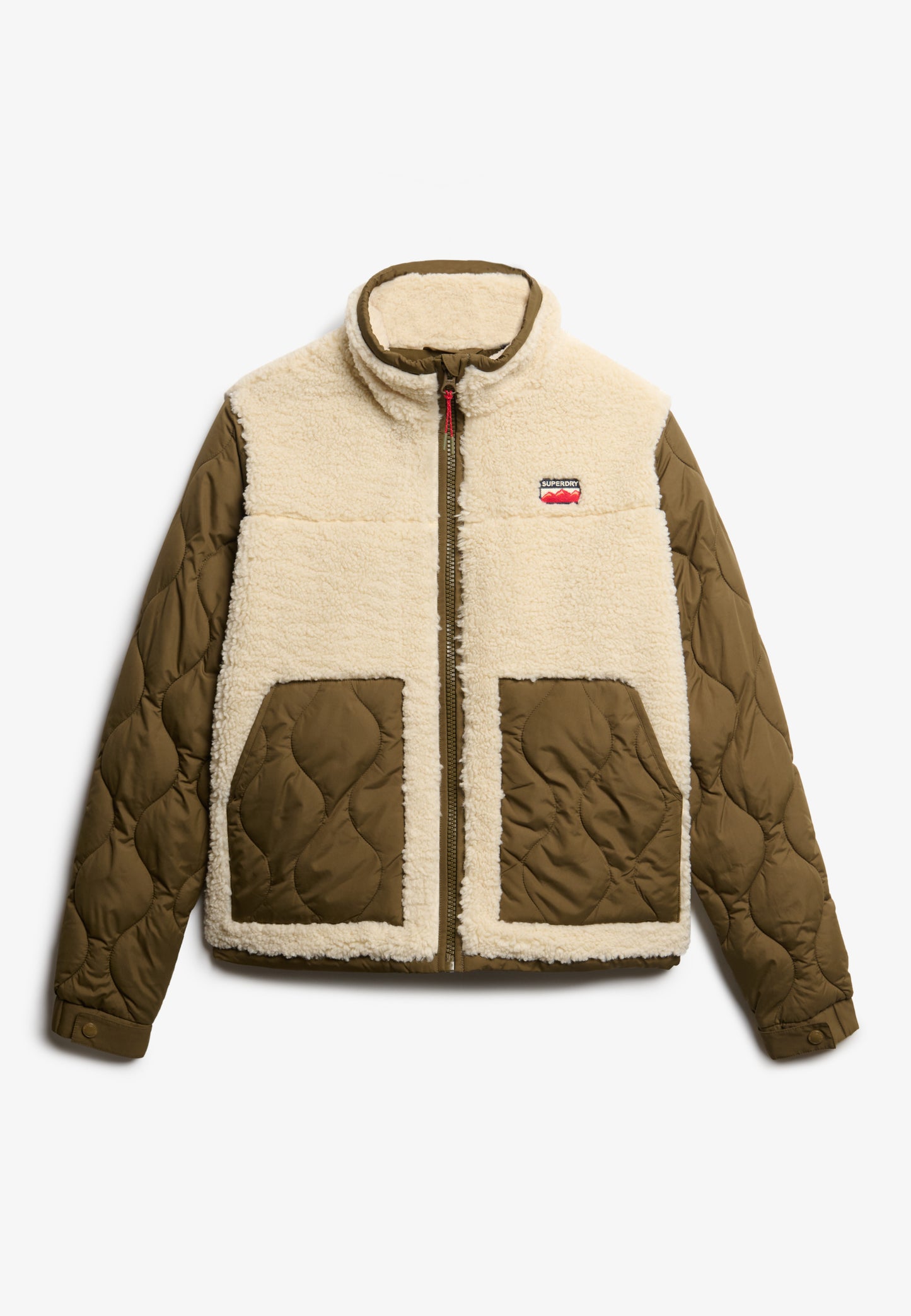 Fleece Hybrid Jacke