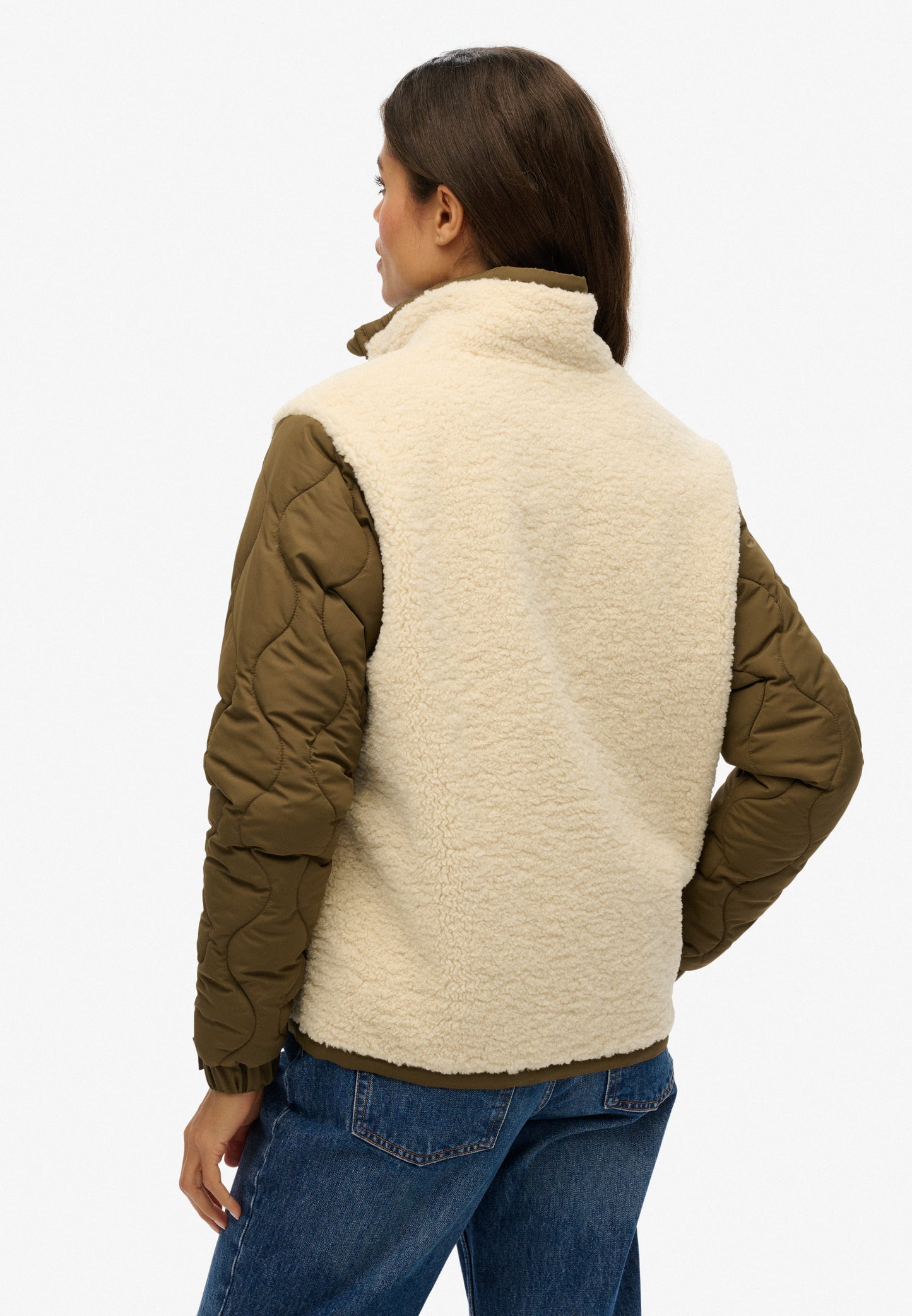 Fleece Hybrid Jacke