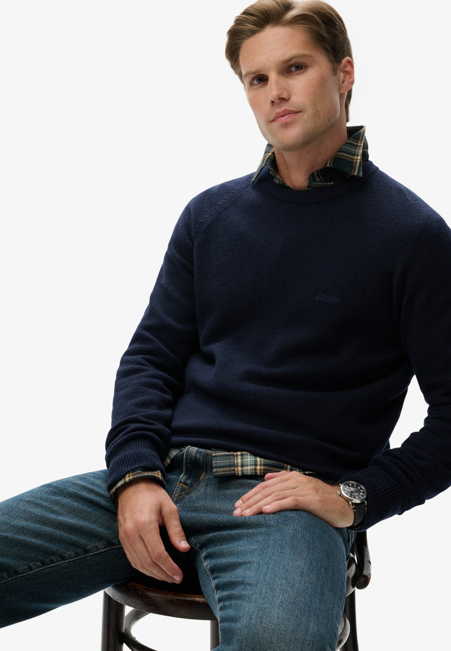 Pullover aus Wollmischung