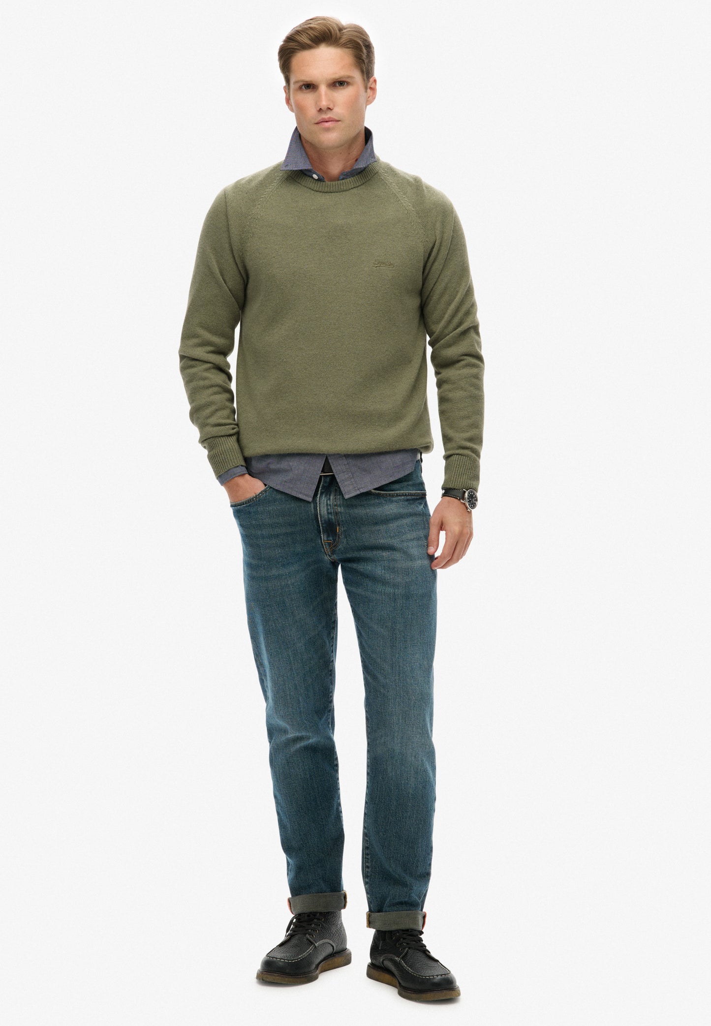 Pullover aus Wollmischung