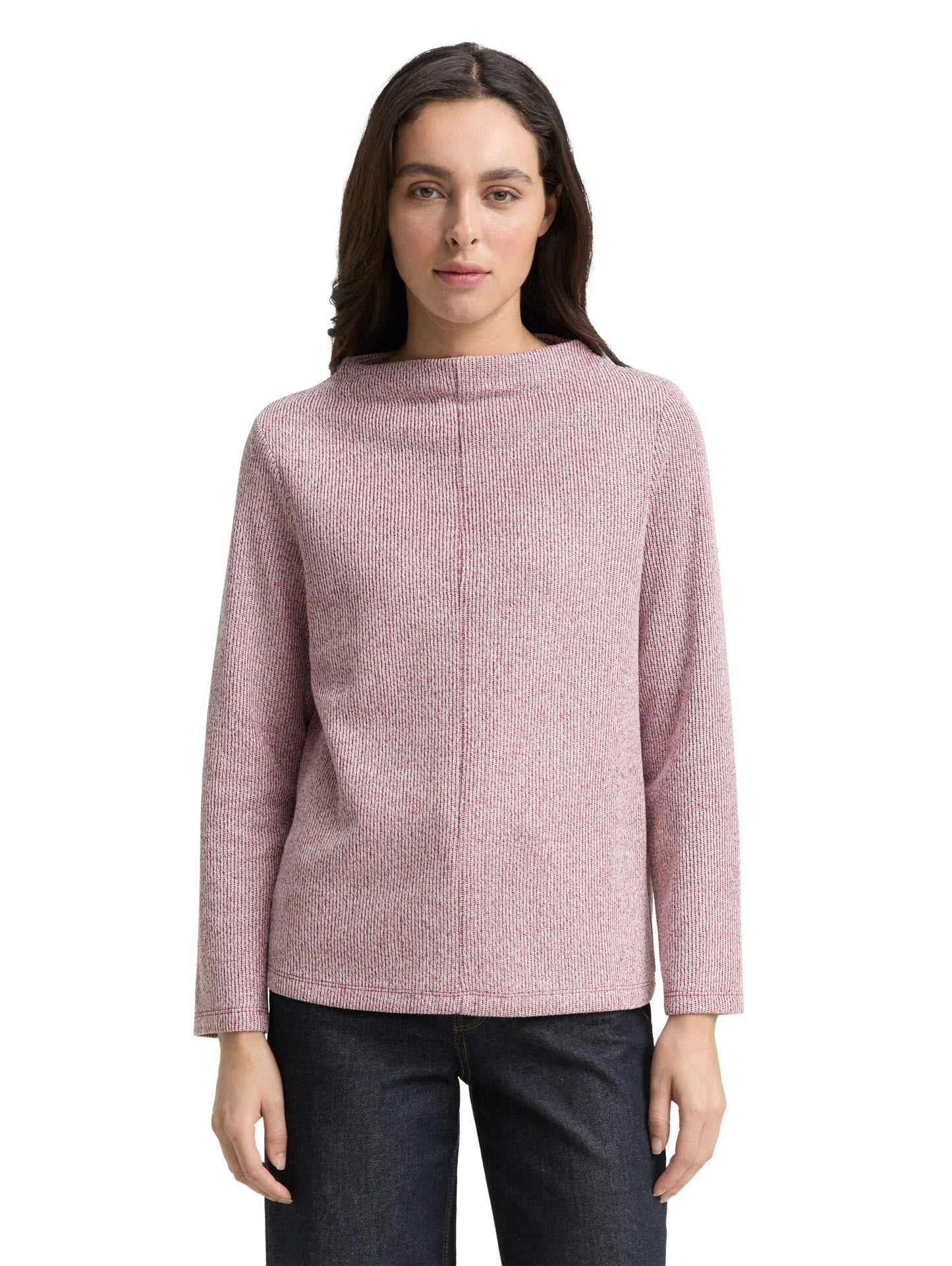 Sweatshirt mit Stehkragen