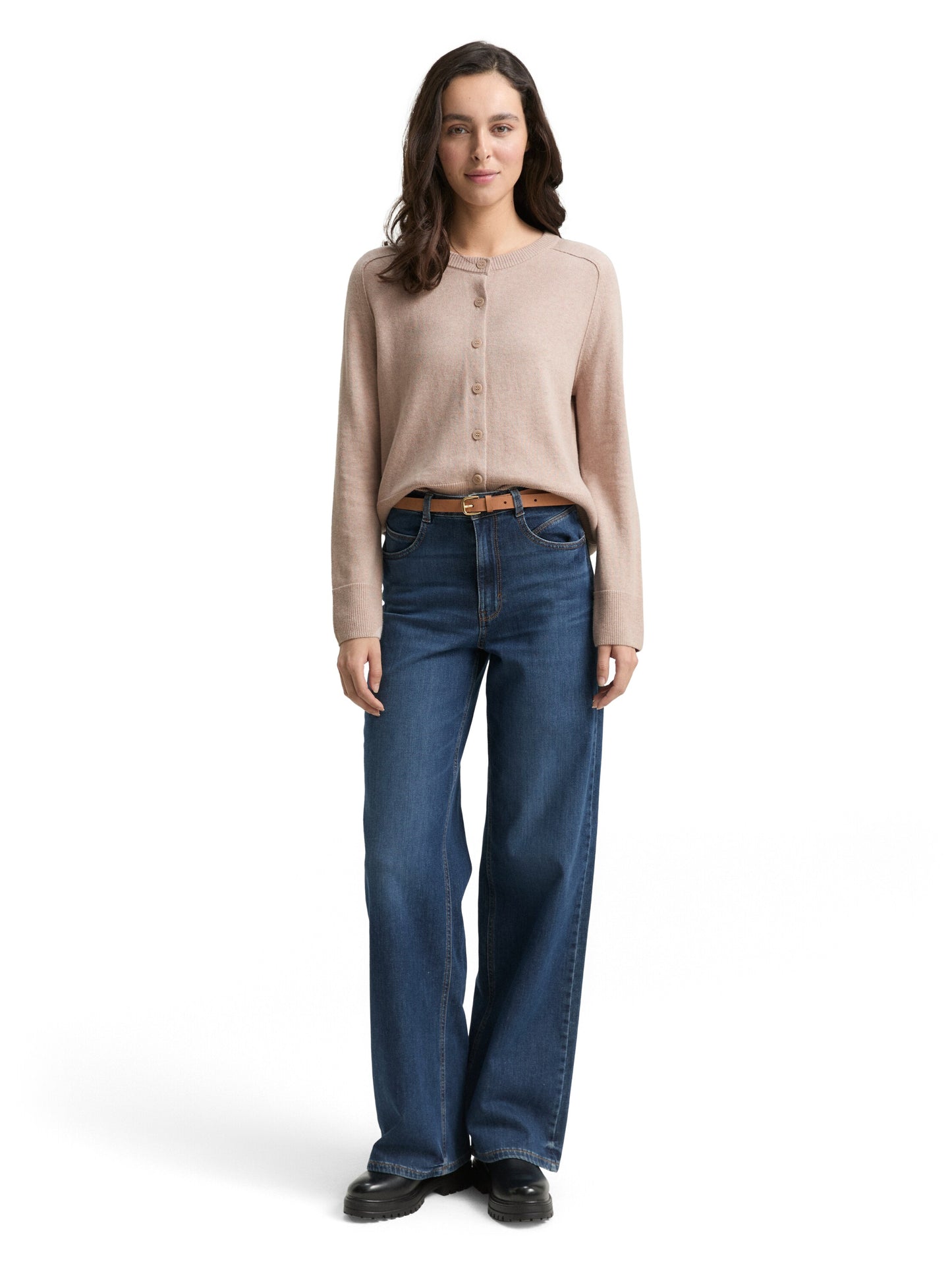 Cardigan mit Kaschmir-Anteil