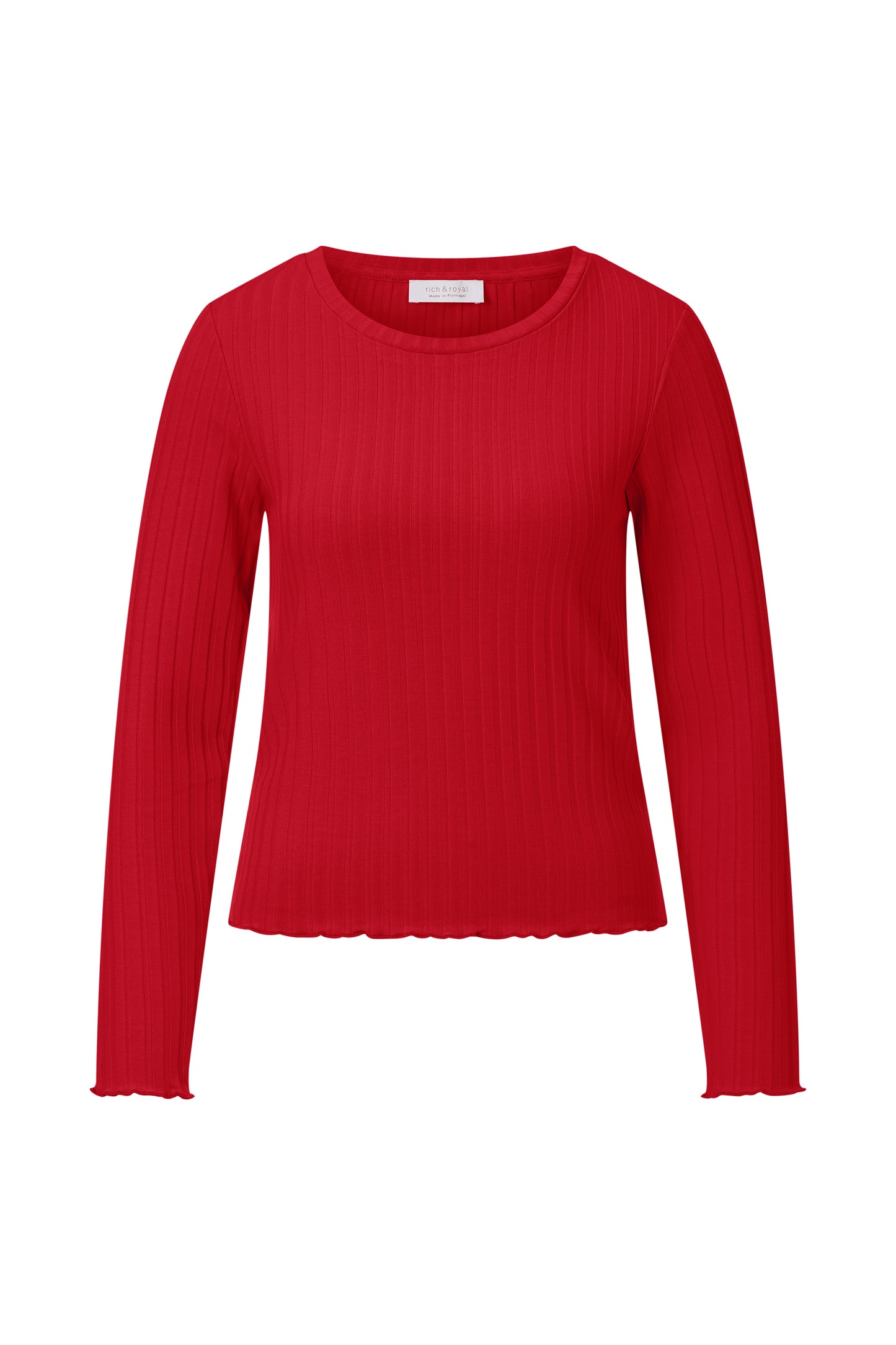 Rib Longsleeve, holiday red
