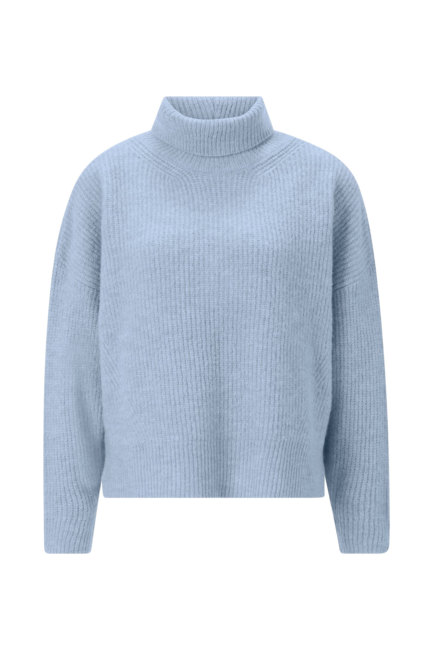Roll Neck, frosty blue