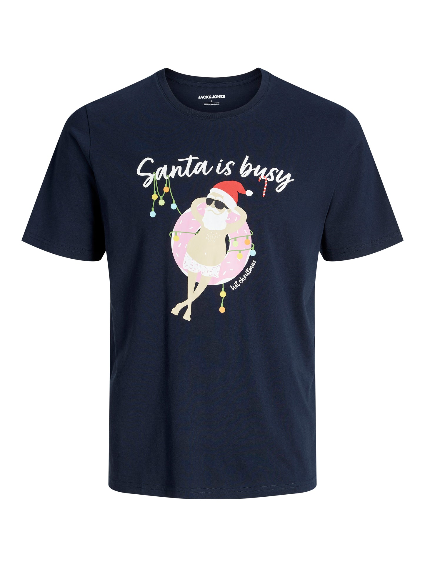 JJCHRISTMAS TEE SS CREW NECK JNR