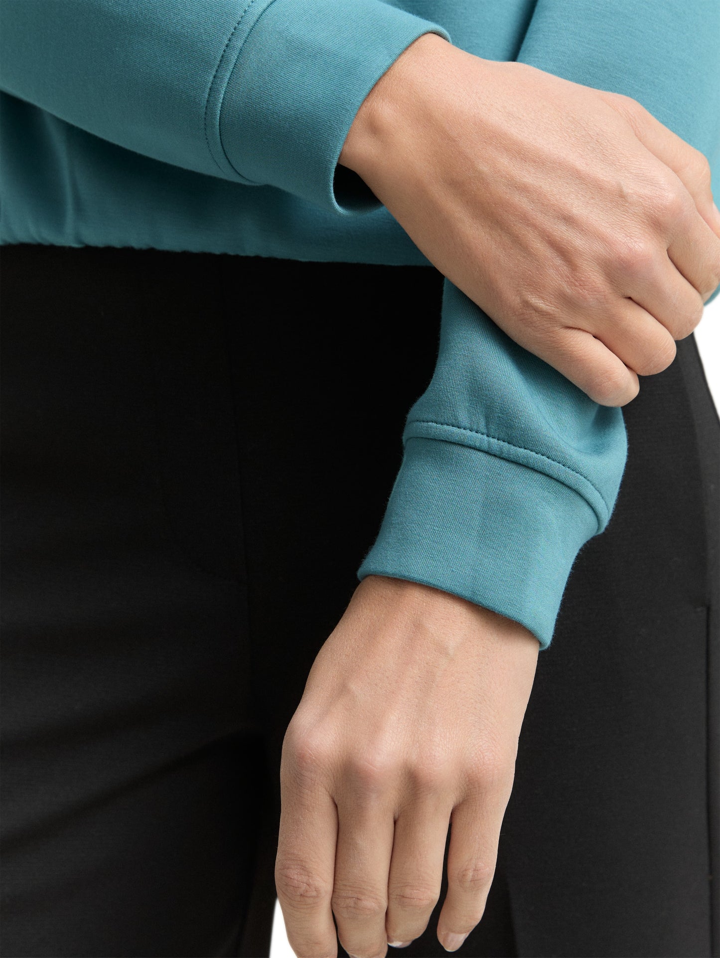 Scuba Sweatshirt mit Strasssteinen