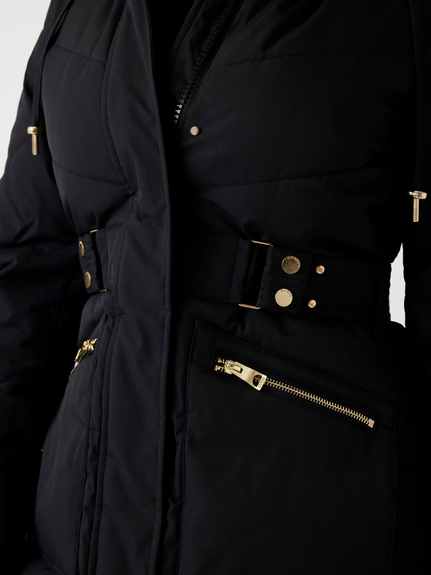FATEMA BELTED PUFFER