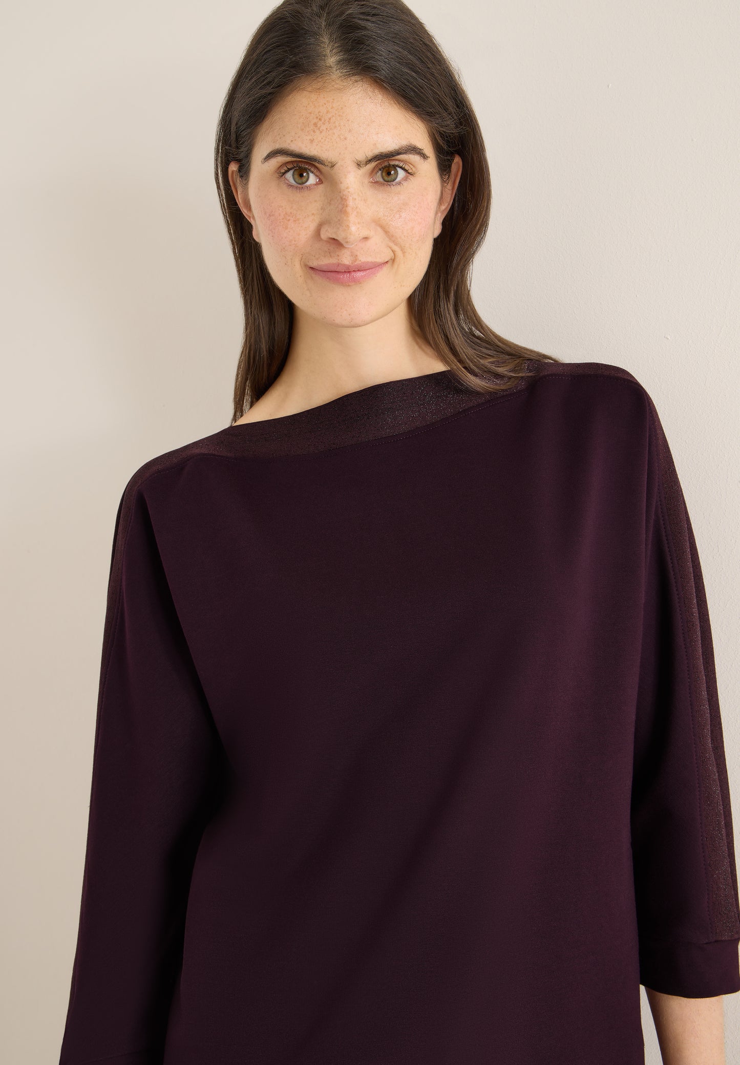 Batwing Shirt mit Tape