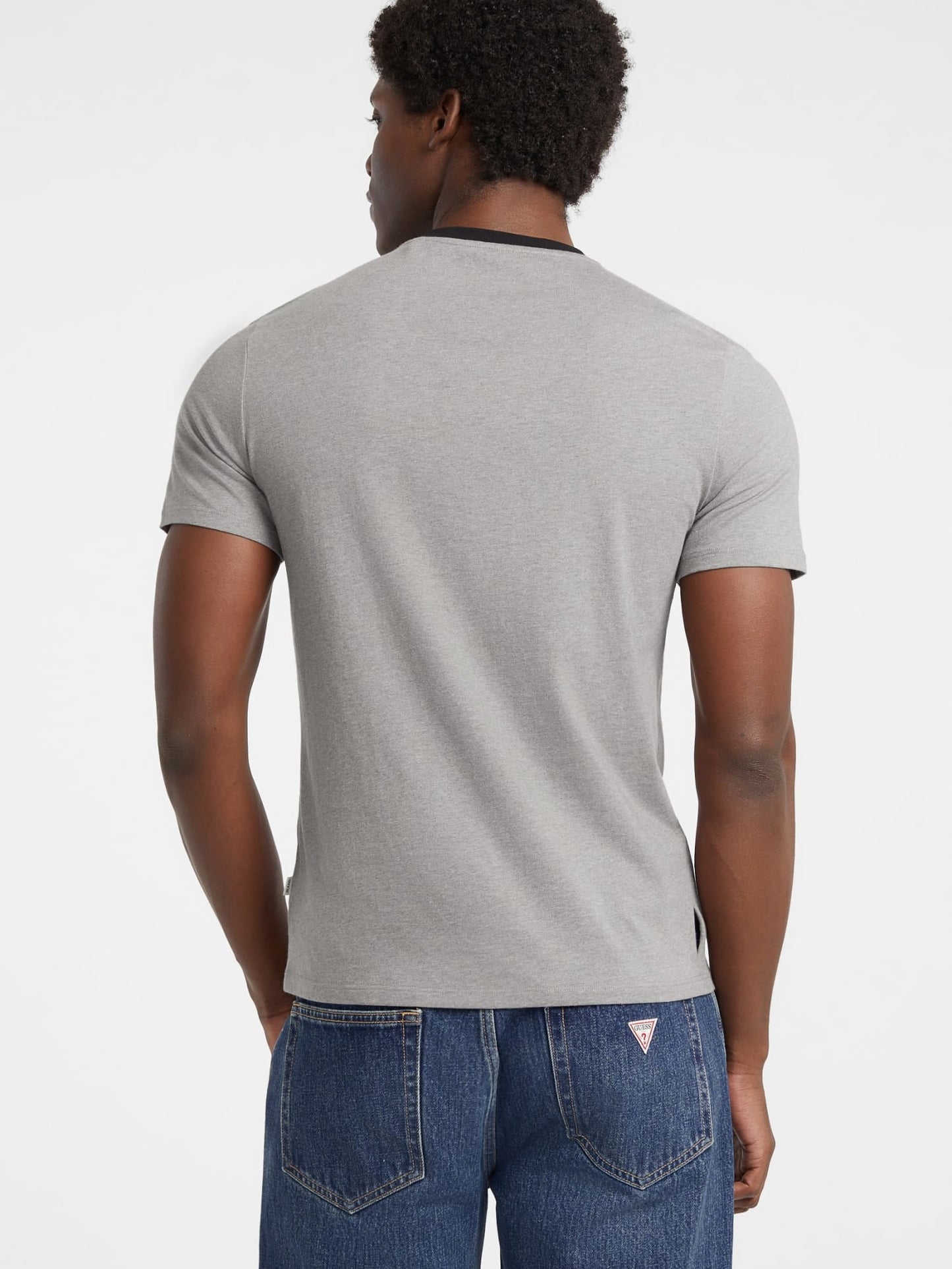 GJ SS SLIM SCRIPT TEE