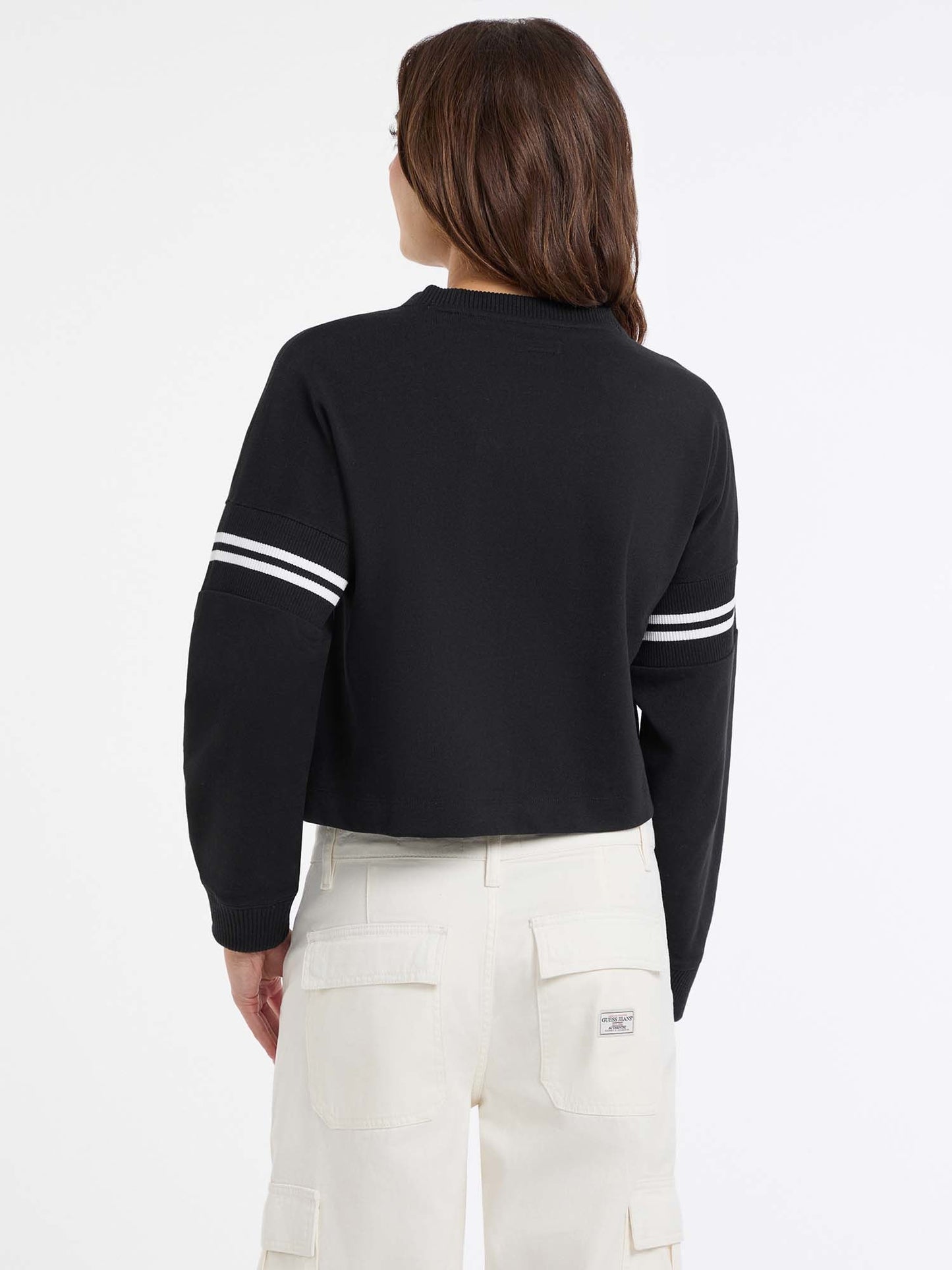 GJ LS RIB CN SWEATSHIRT