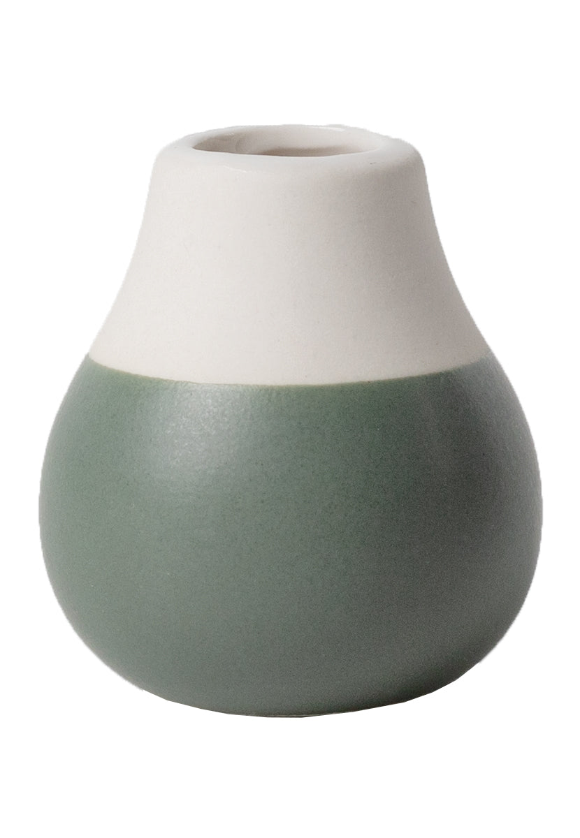 LIVING Mini Pastellvasen 4er Set grün dia 4cm Höhe 4,5-8cm,