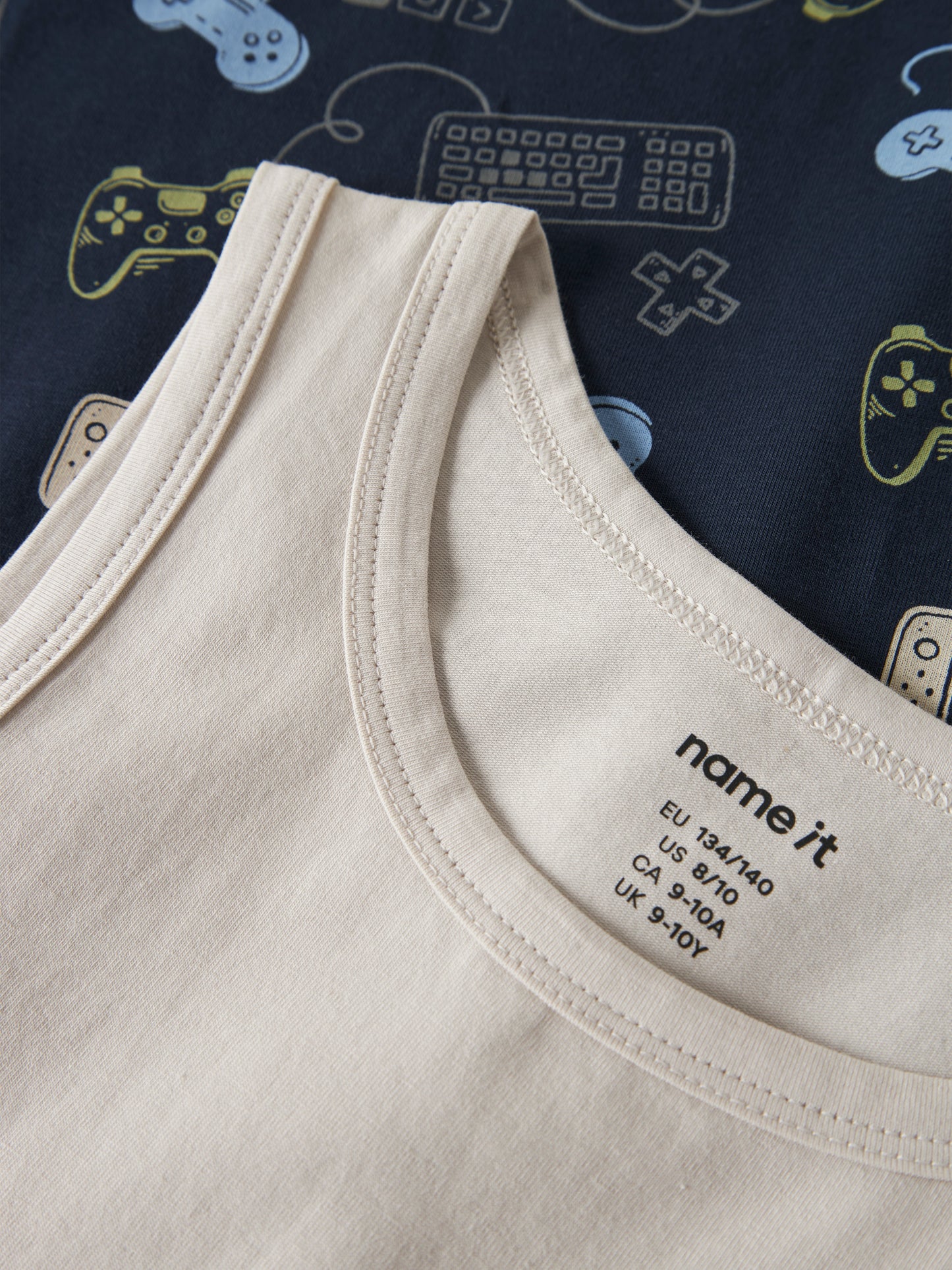 NKMTANK TOP 2P NAVY GAMER NOOS