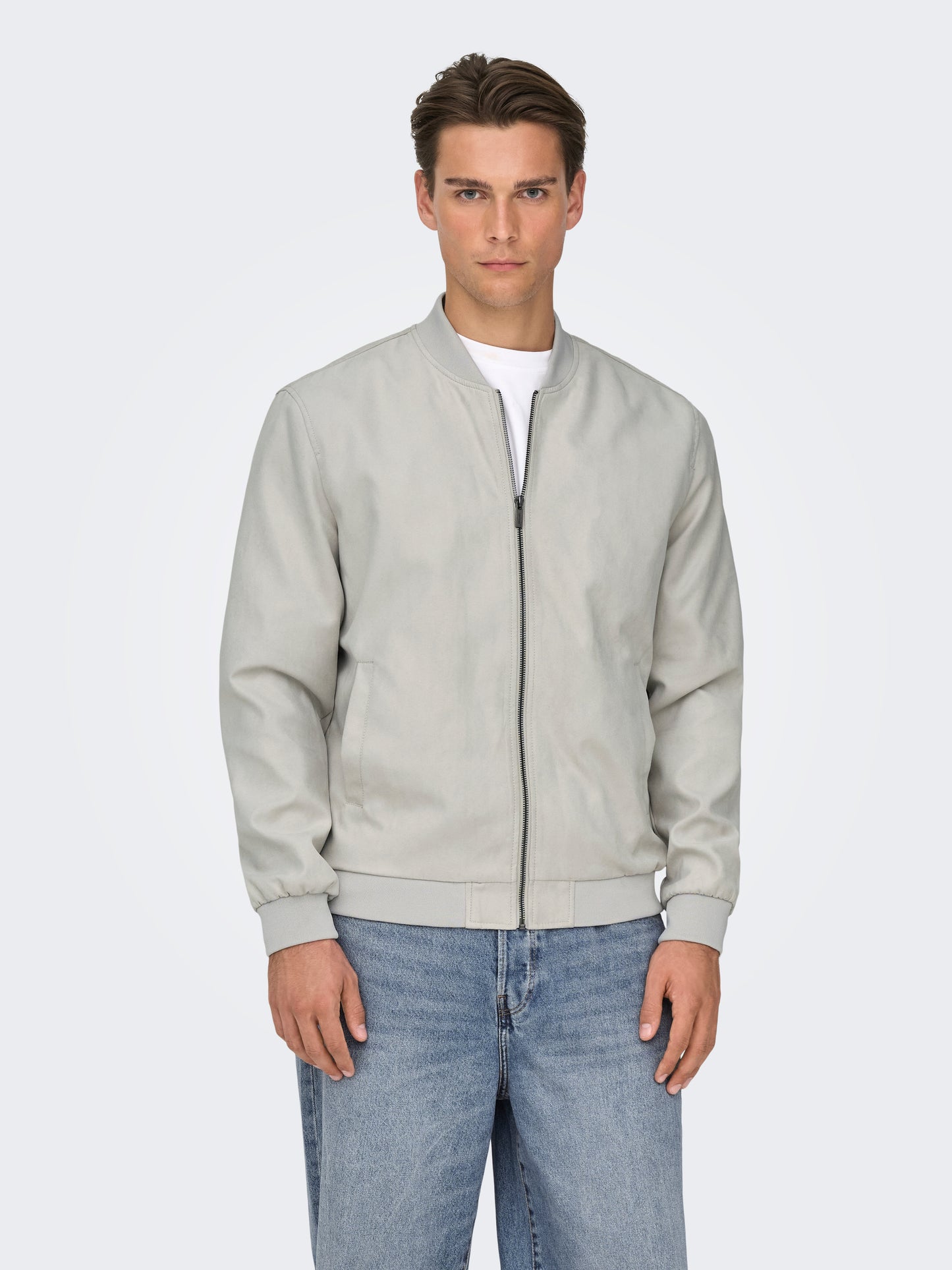 ONSLUCAS FAKE SUEDE BOMBER OTW NOOS