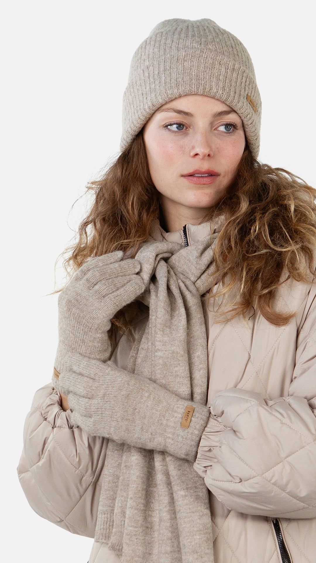 Witzia Gloves, light brown