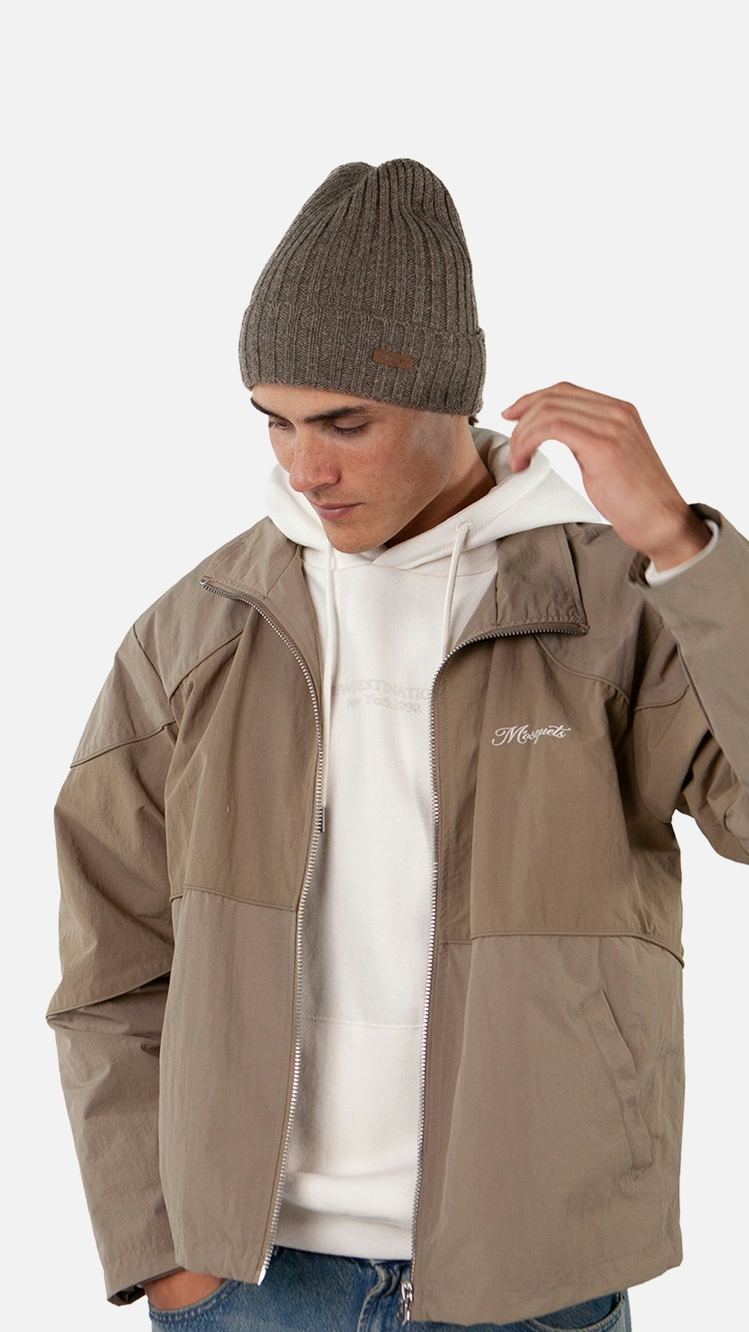 Haakon Beanie, heather brown