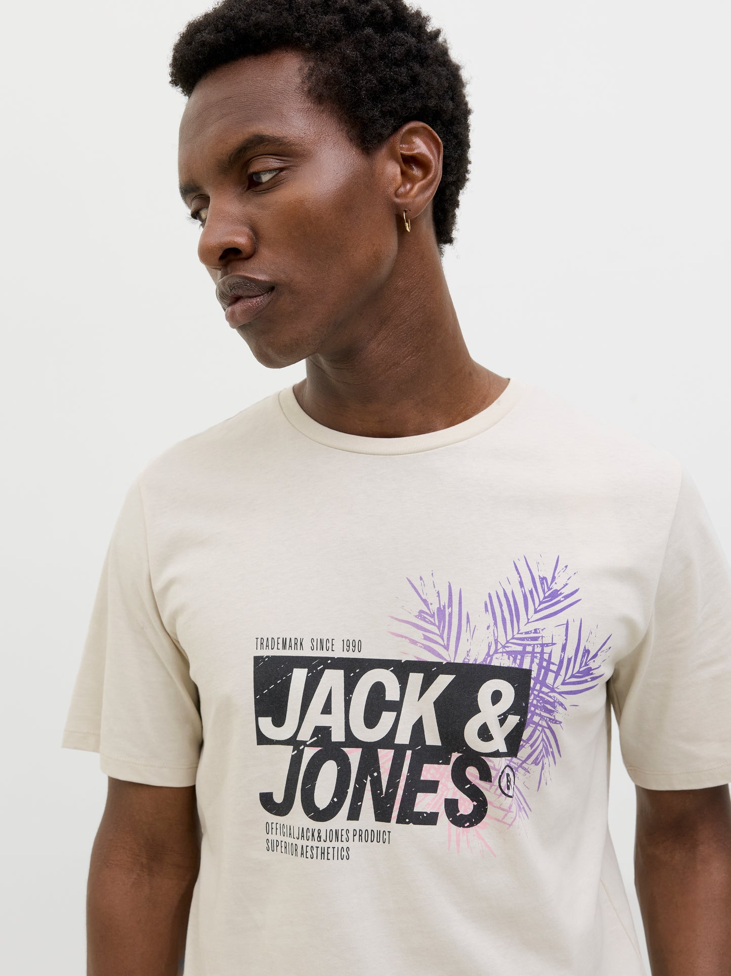 JJJAXON TEE SS CREW NECK LN