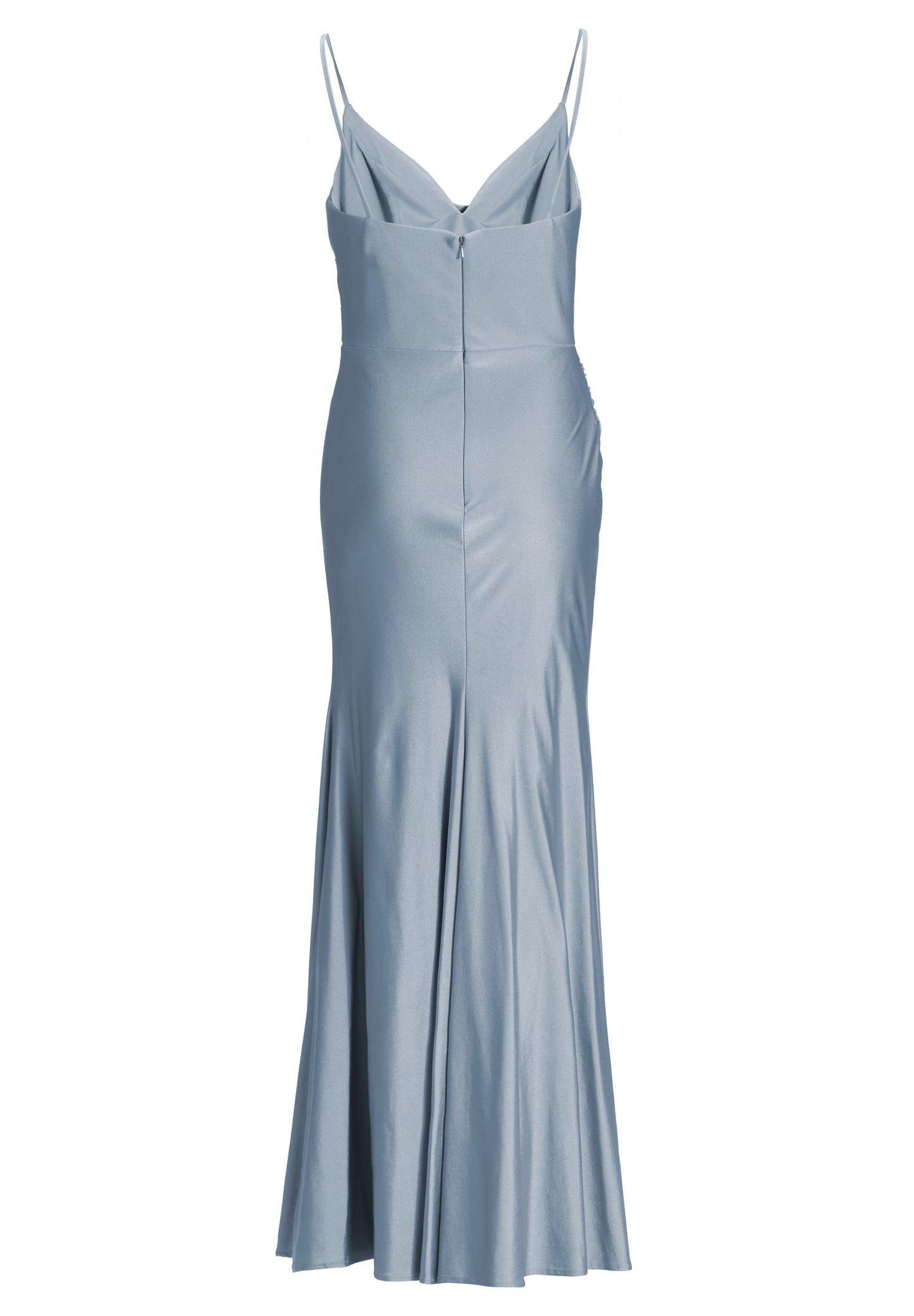 Figurbetontes Jerseykleid mit feinen Raffungen