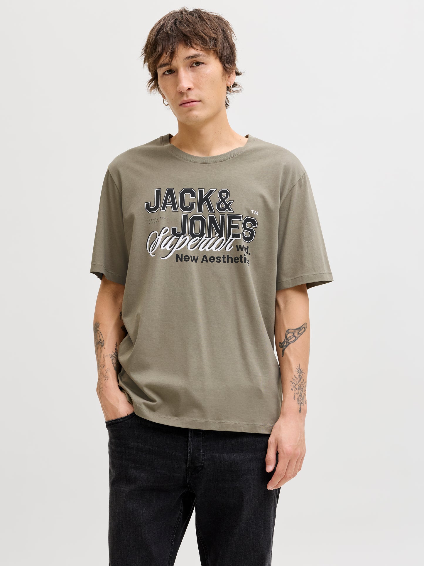 JJELOGO TEE SS O-NECK 2 COL SS26 SN