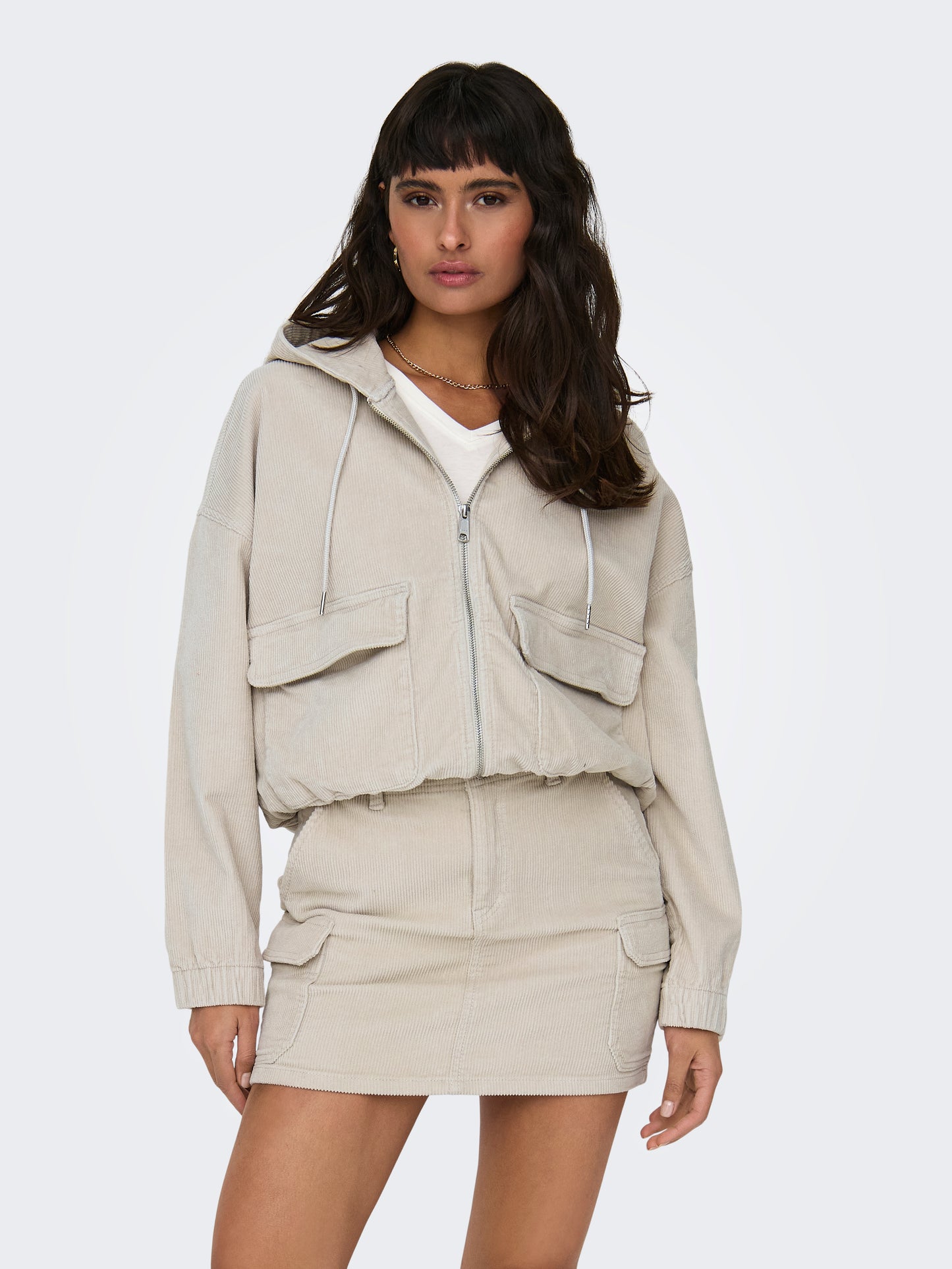 ONLKENZIE L/S CORD JACKET PNT NOOS
