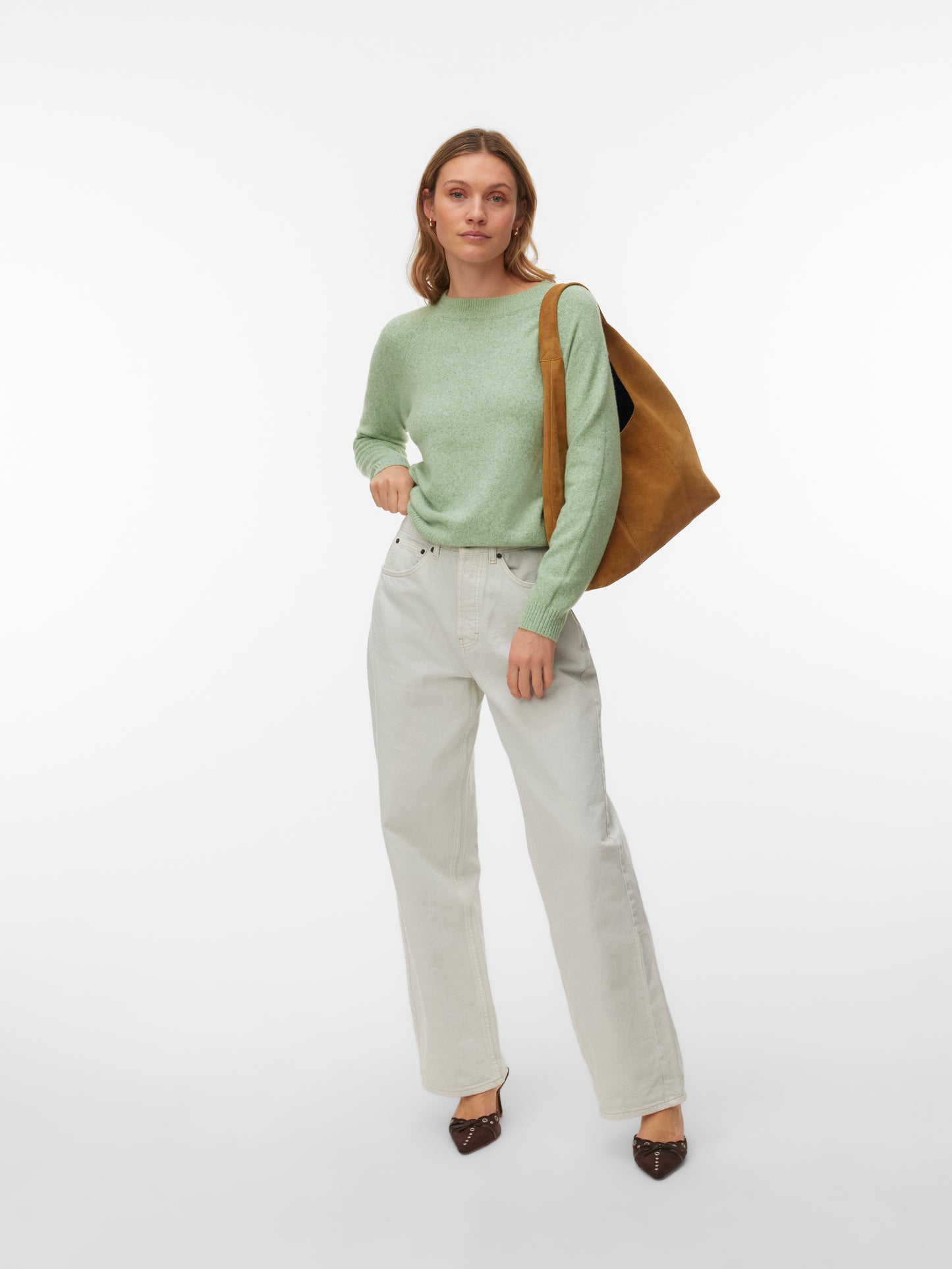 VMDOFFY LS O-NECK BLOUSE GA NOOS