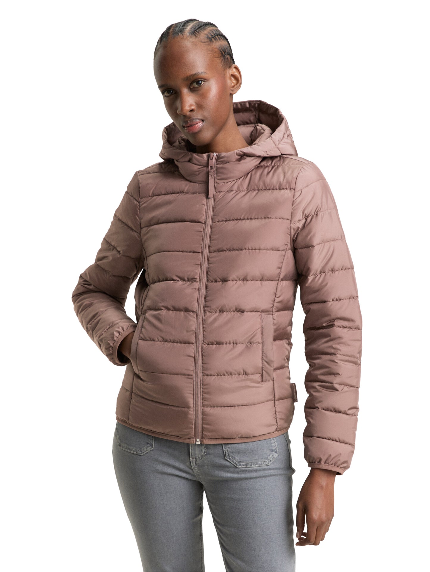 Lightweight Steppjacke mit Kapuze