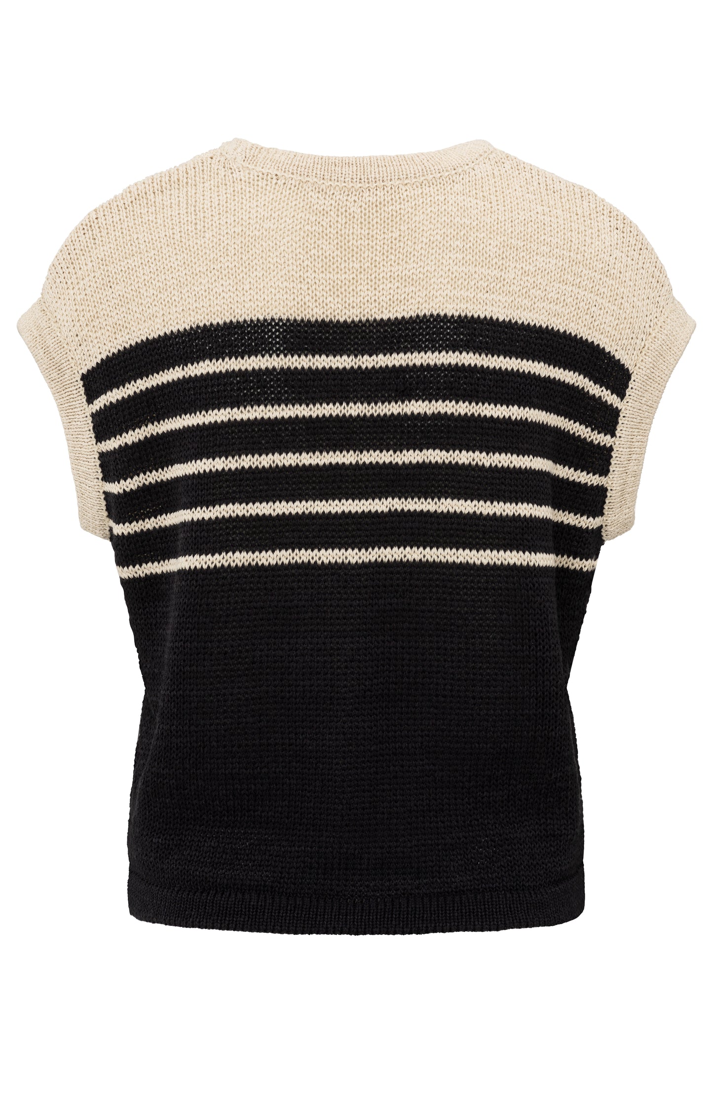 ?rmelloses Strickoberteil, SUMMER SAND DESSIN