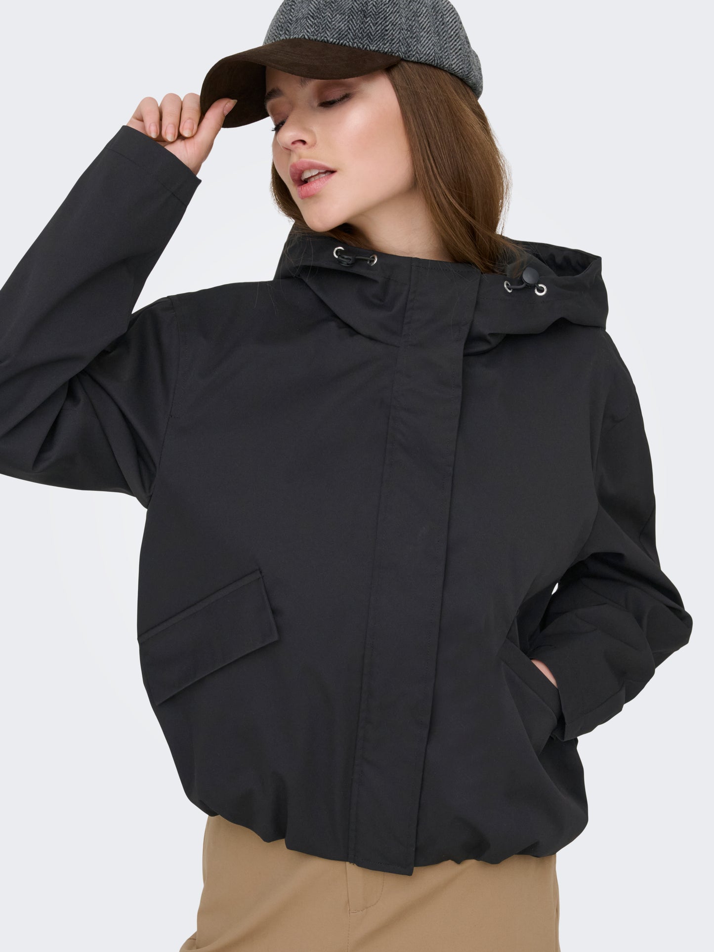 ONLGISELL LIFE SHORT HOOD JACKET CC OTW