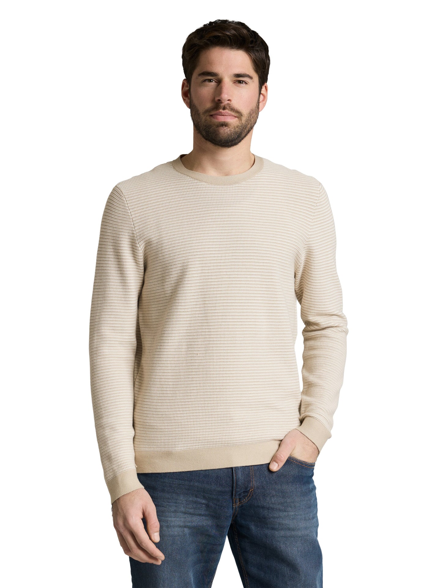 Strickpullover aus Baumwolle