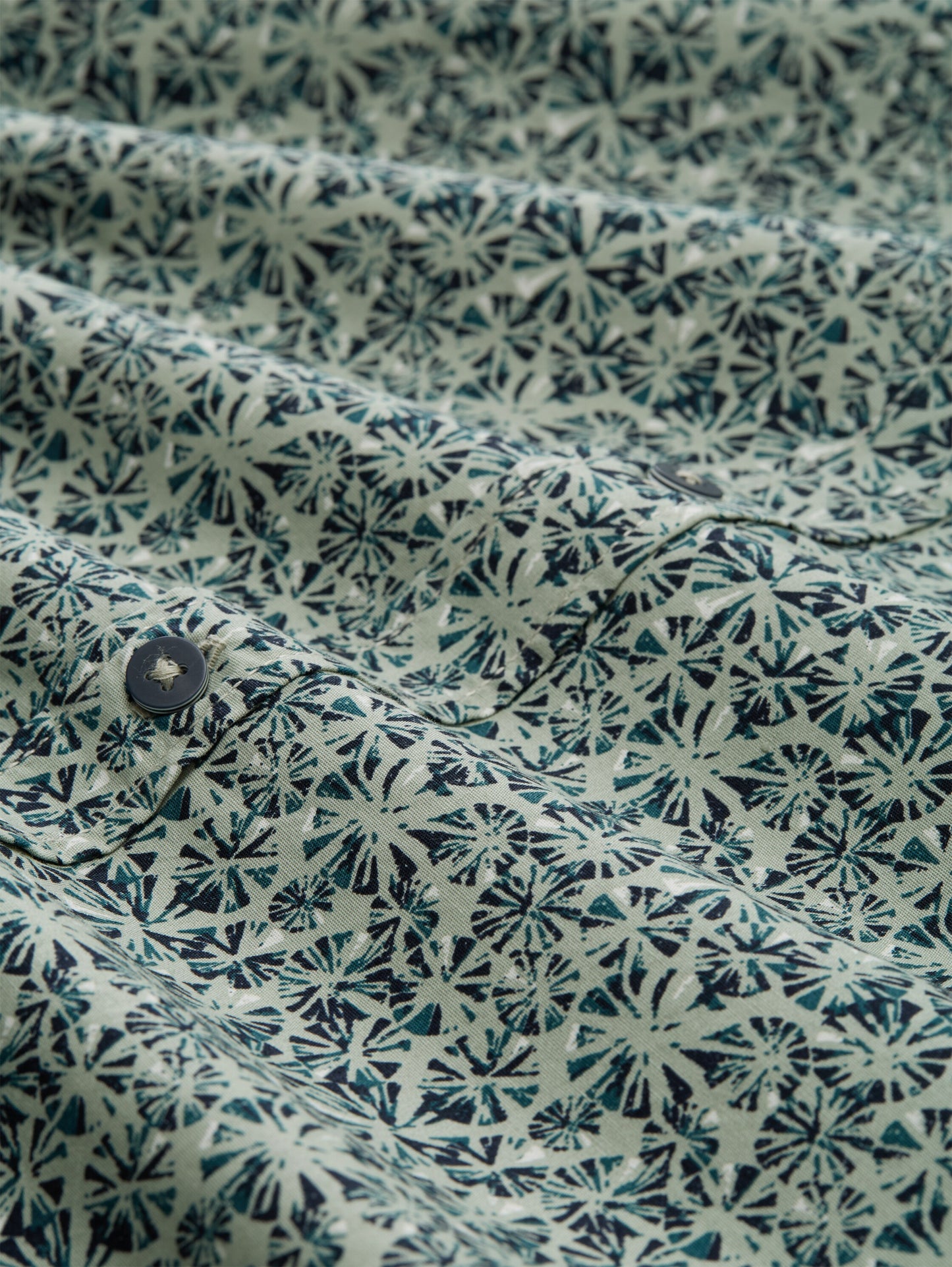 Fitted Hemd mit Muster