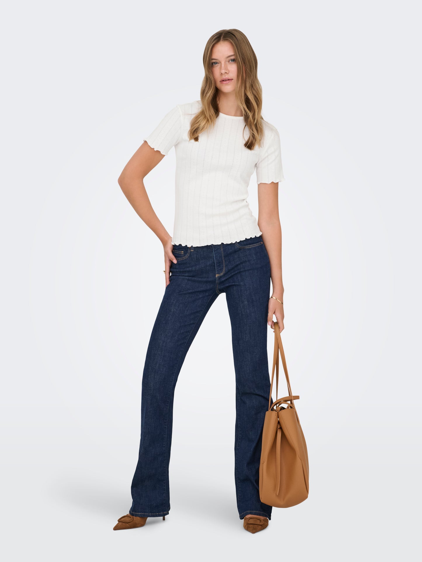 ONLTENNA O-NECK S/S TOP JRS NOOS