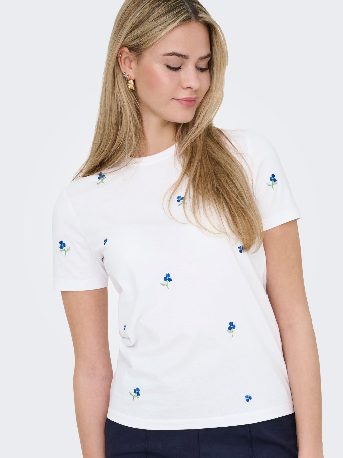 ONLKETTY S/S O-NECK TOP JRS NOOS