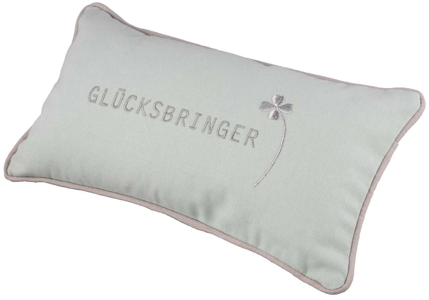 ZUHAUSE Traumkissen Glücksbringer 33x17cm,