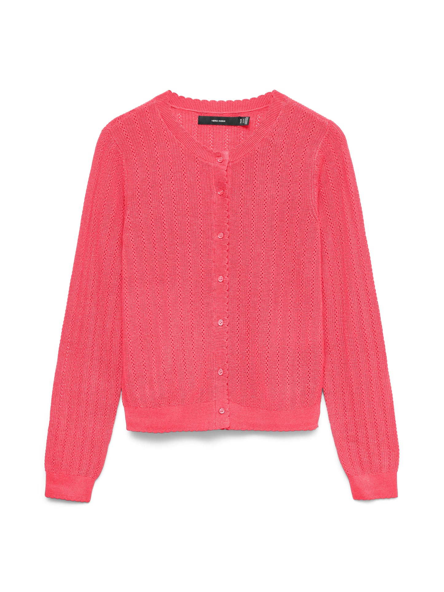 VMNEWLEX POINTELLE LS O-N CARDIGAN