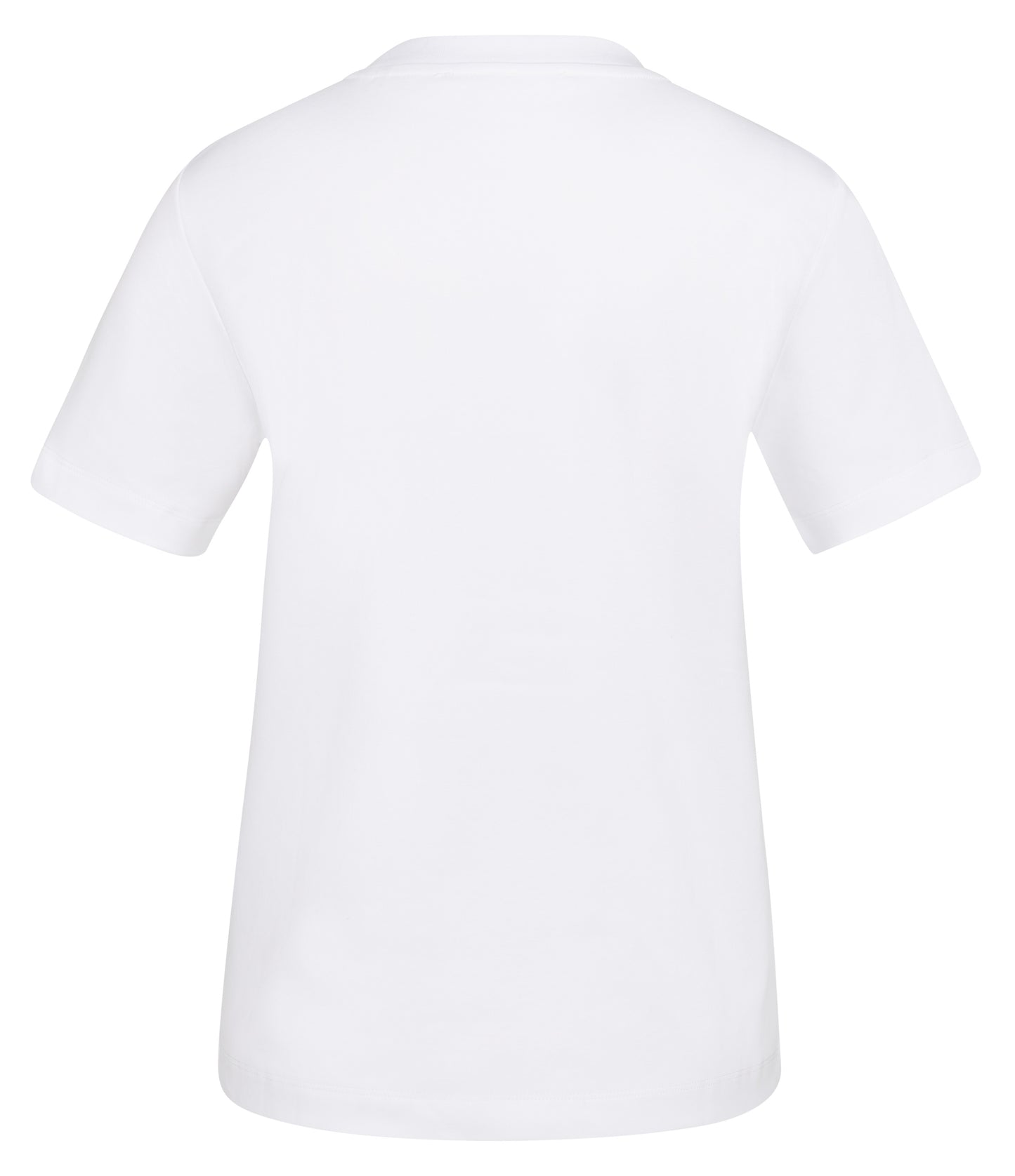 Round neck T-shirt, PURE WHITE