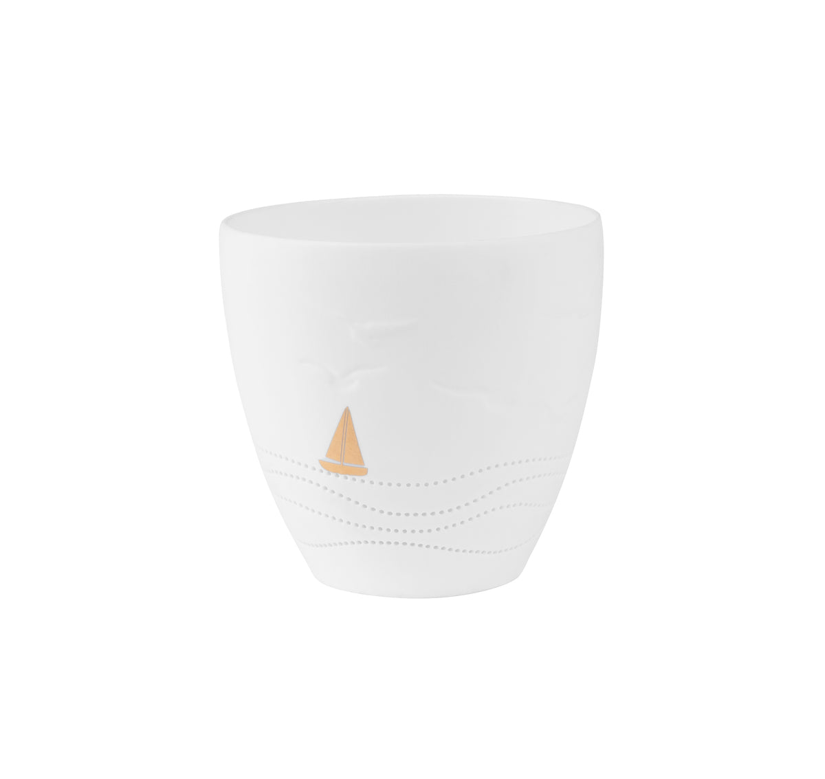 Poesielicht Boot D 9,5cm H 9cm,